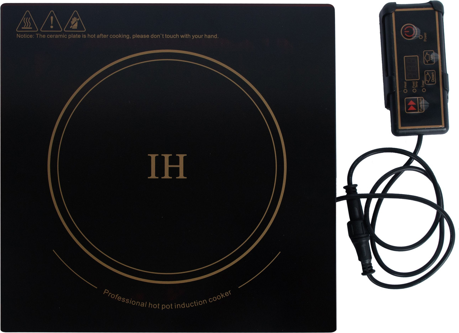 Image of HPC ultra 2000 W Induction Cooktop Touch Panel, Push Button