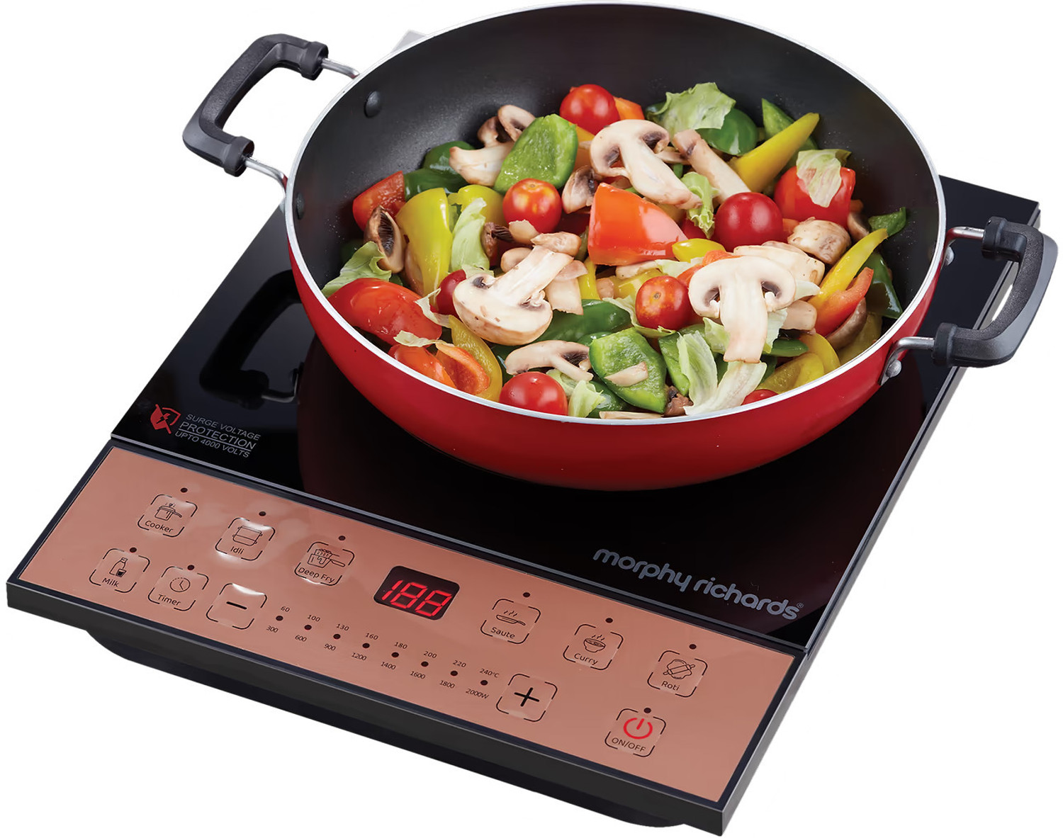Image of Morphy Richards 2000 W Induction Cooktop Push Button