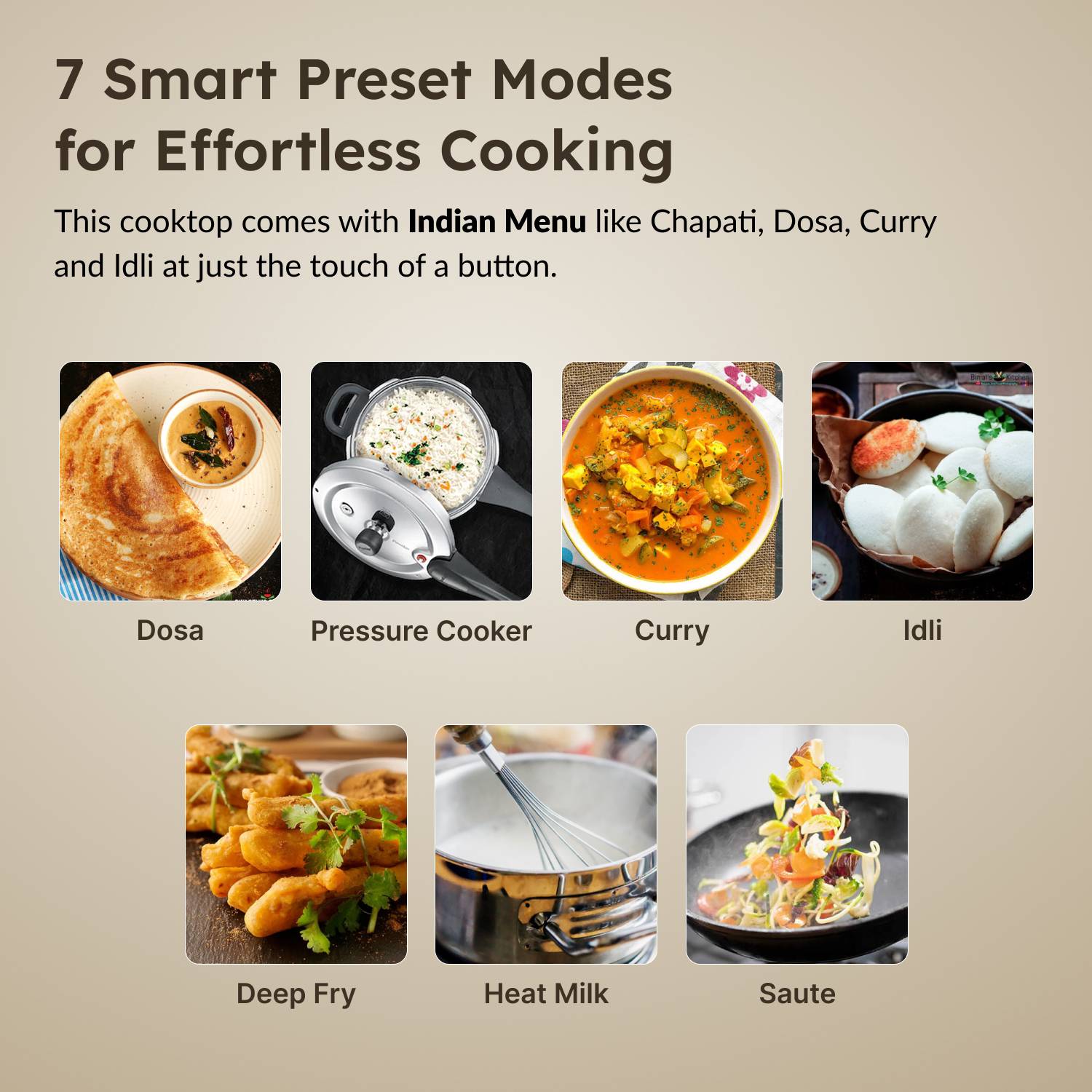 Prestige 2000W Induction Cooktop Push Button - Image 4