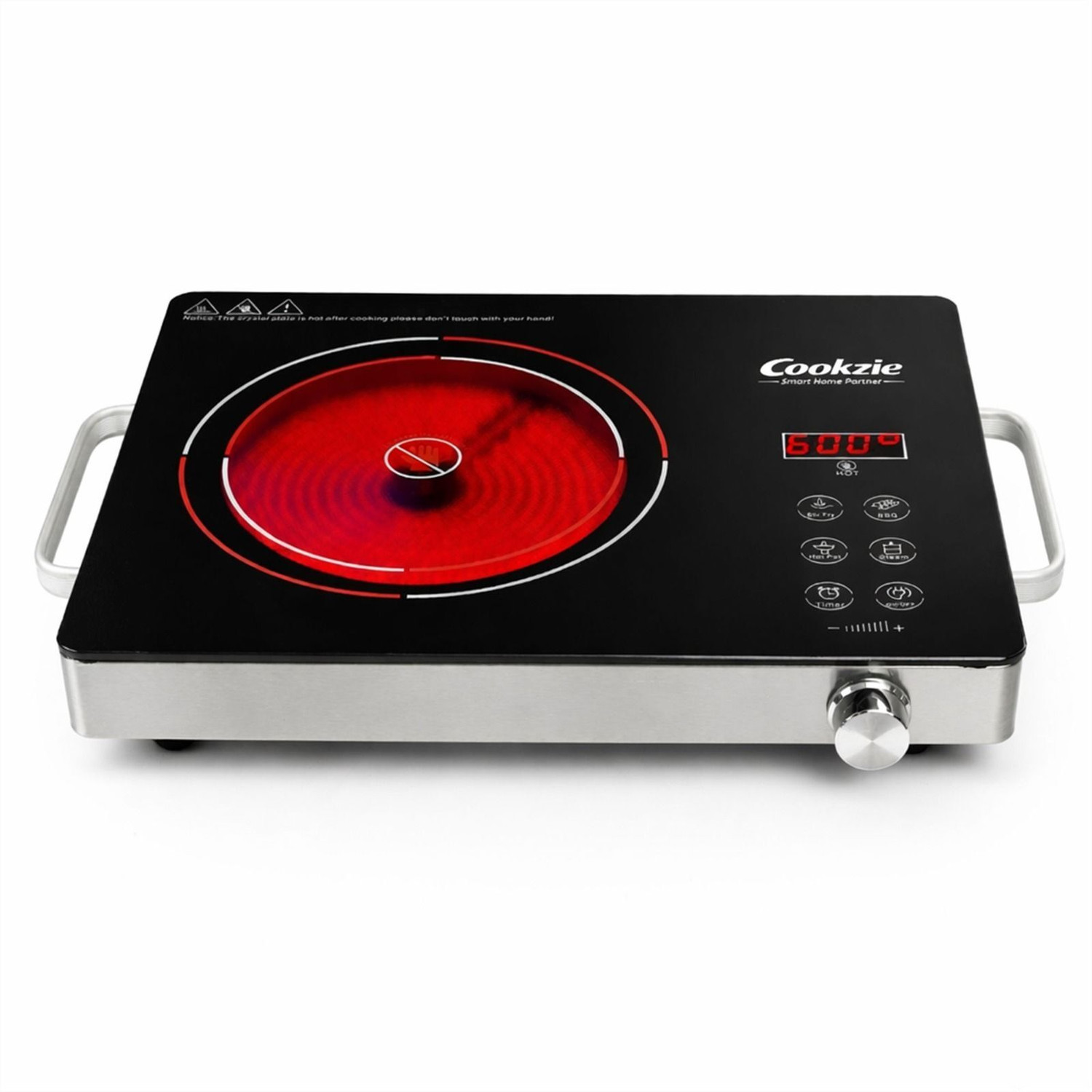 Image of Cookzie 2200 W Infrared Cooktop Touch Panel