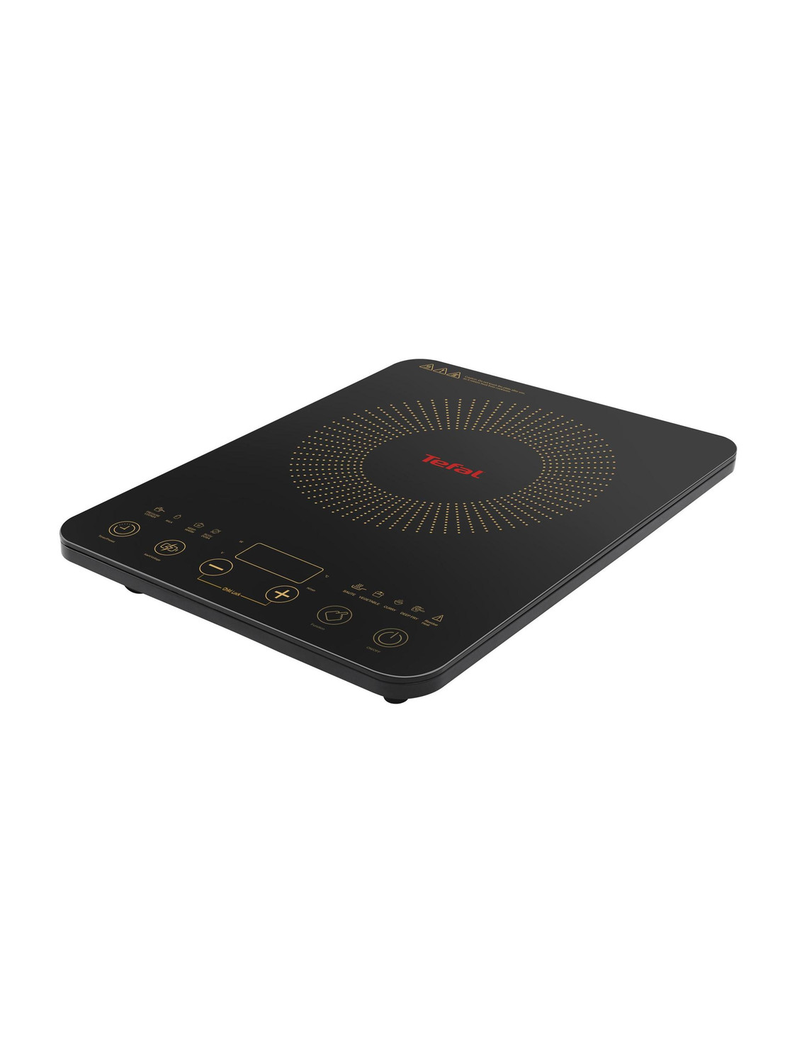 Image of Tefal 2200 W Induction Cooktop Touch Panel (Black, Everyday Slim IH 2200)