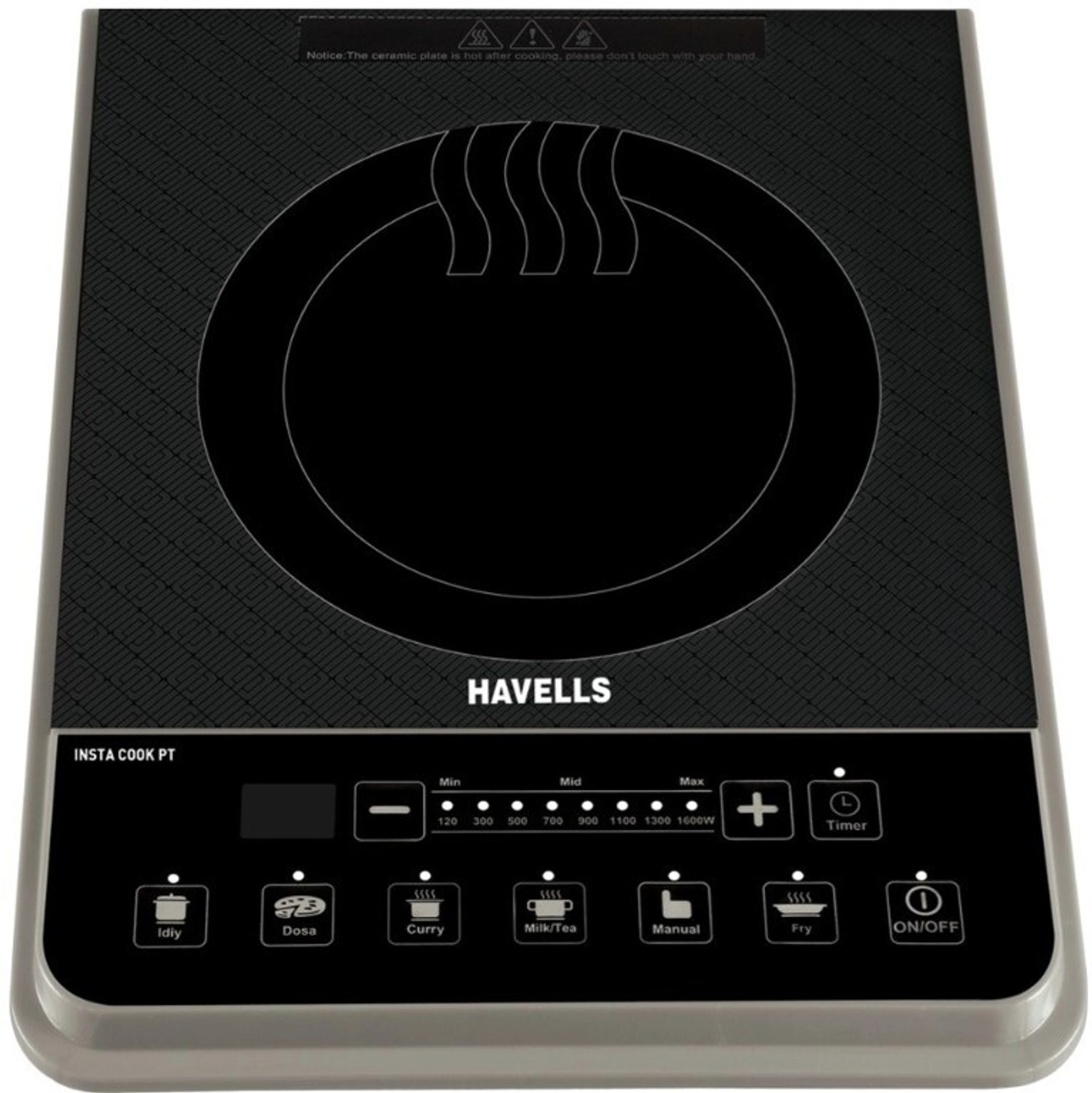 Image of HAVELLS 1600 W Induction Cooktop Push Button