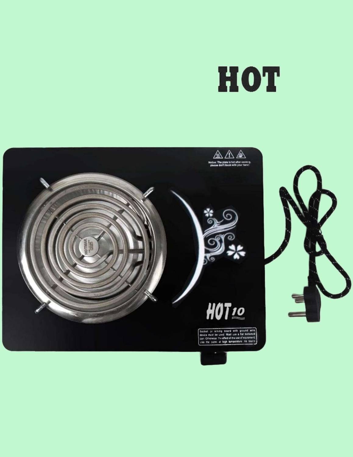HOT10 2000 W Induction Cooktop Touch Panel (Black, Cook_top_Induc