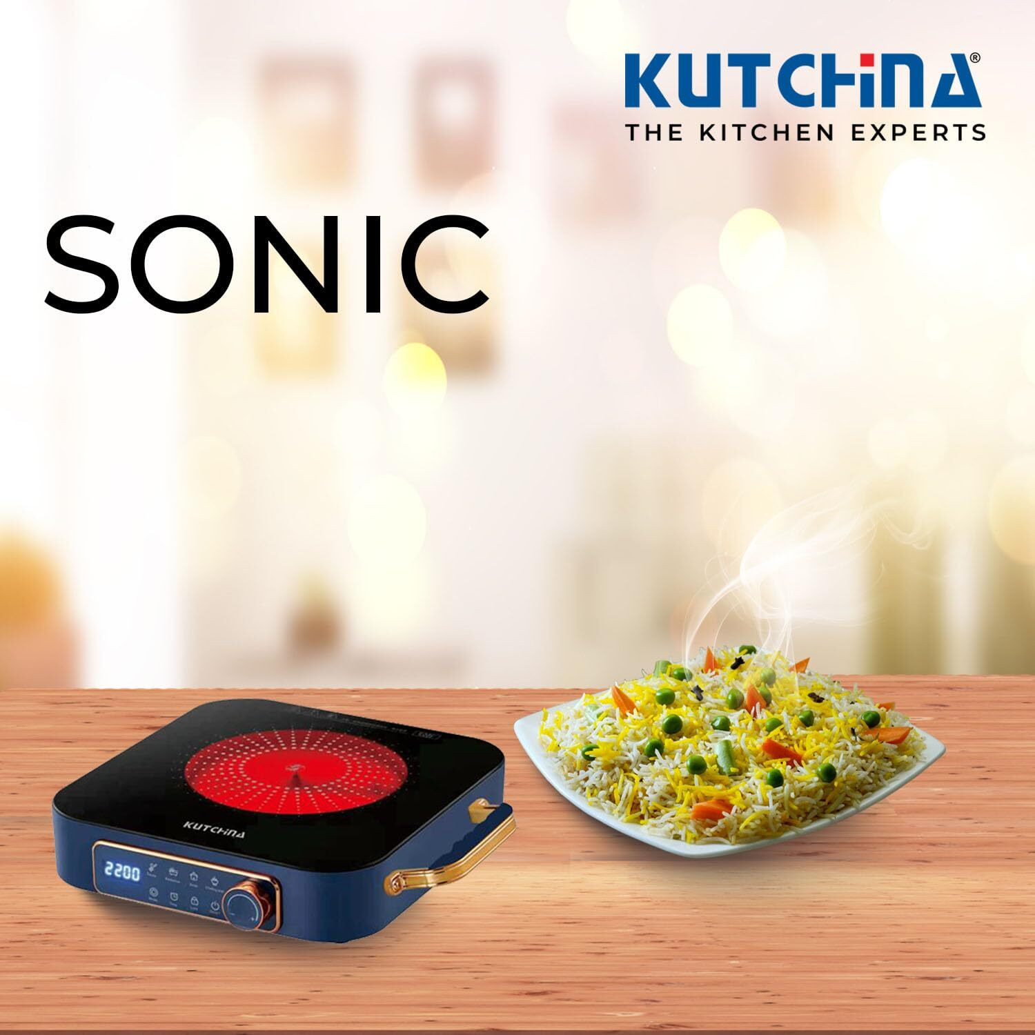 Image of Kutchina 2200 W Radiant Cooktop Touch Panel