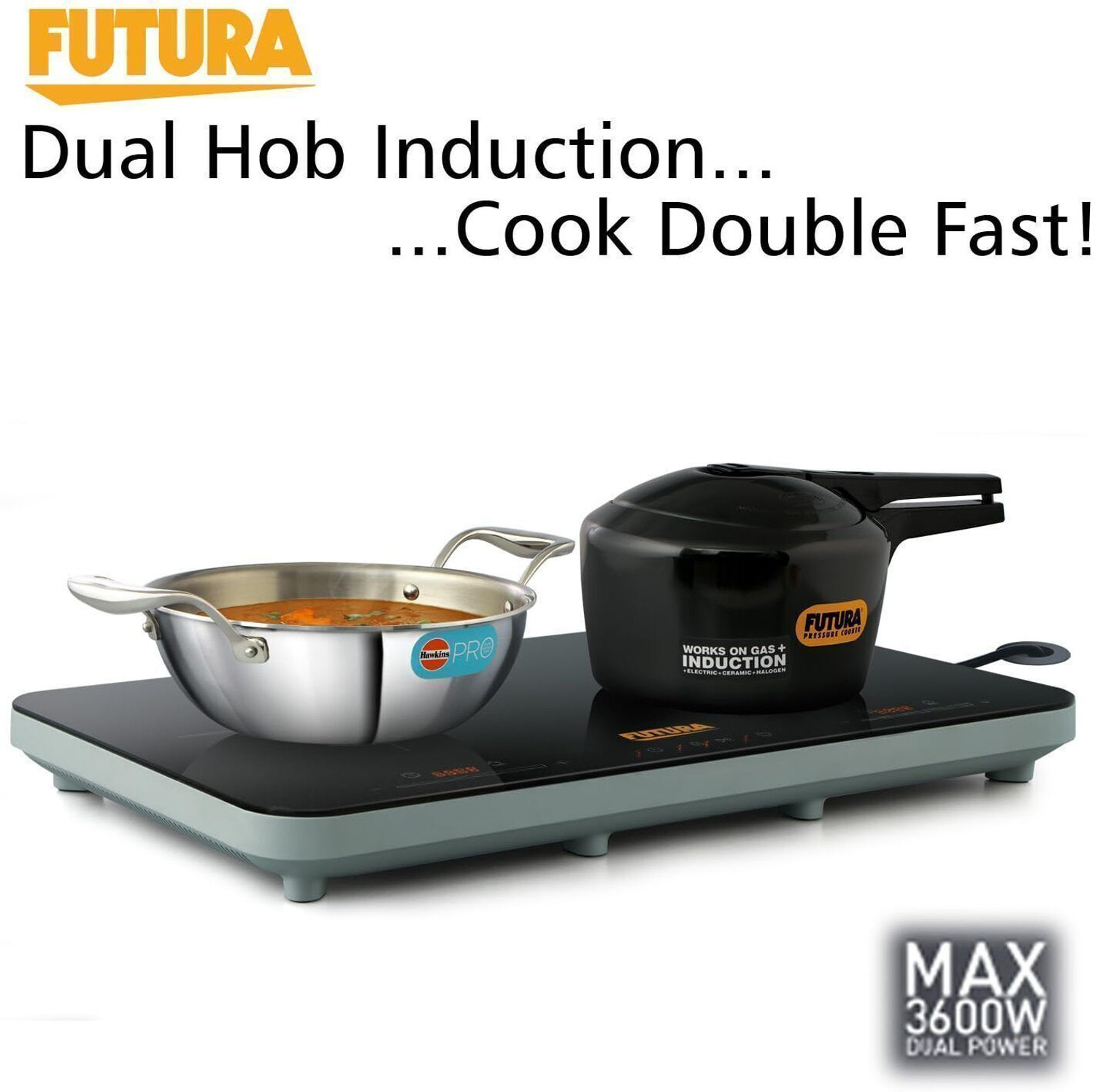 Image of Hawkins 3600 W Induction Cooktop Touch Panel