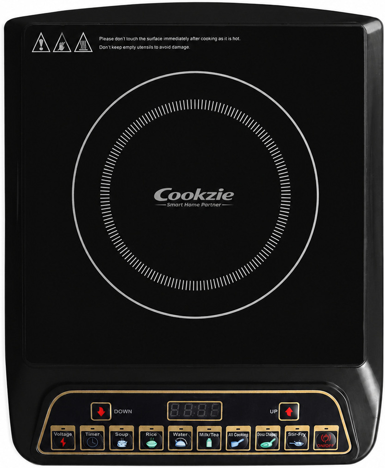 Image of Cookzie 2000 W Induction Cooktop Push Button