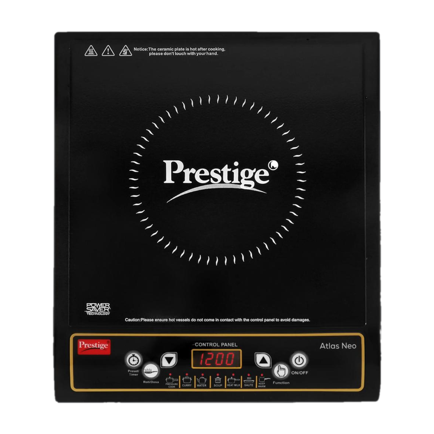 Prestige 1200 W Induction Cooktop Push Button