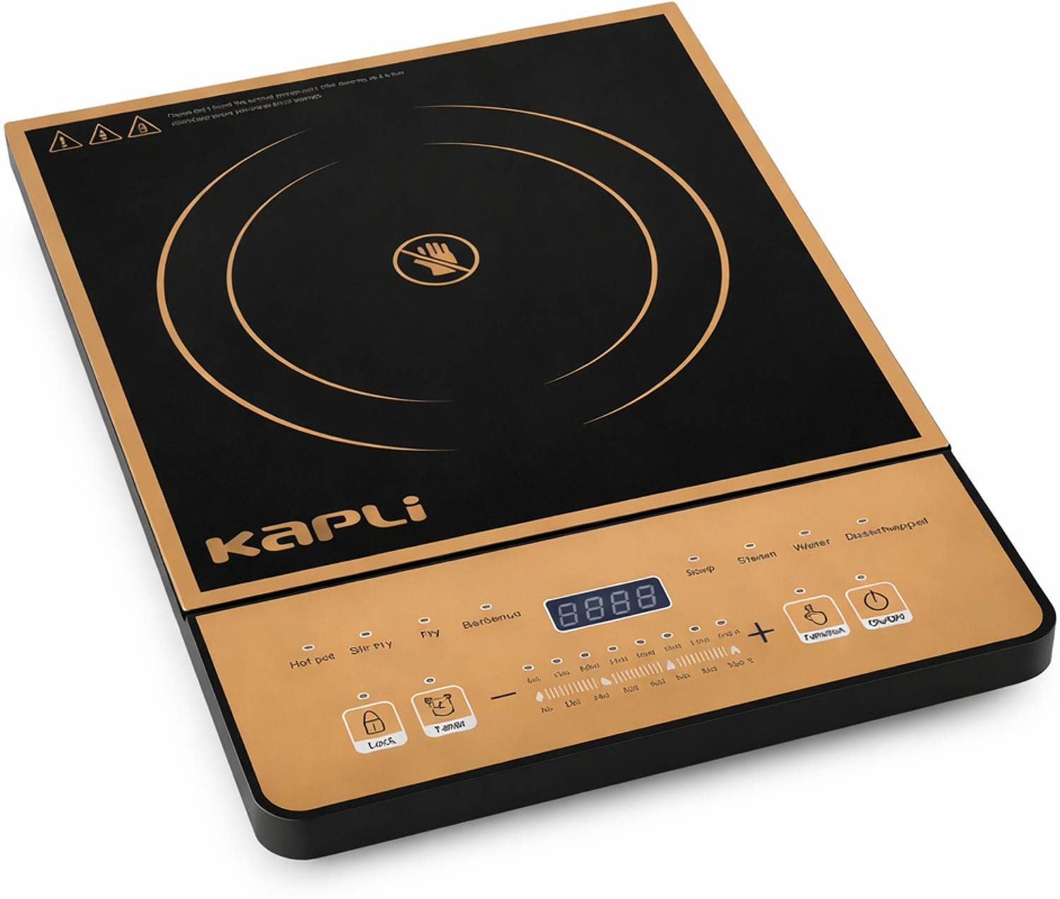 Image of KAPLI 2500 W Infrared Cooktop Touch Panel
