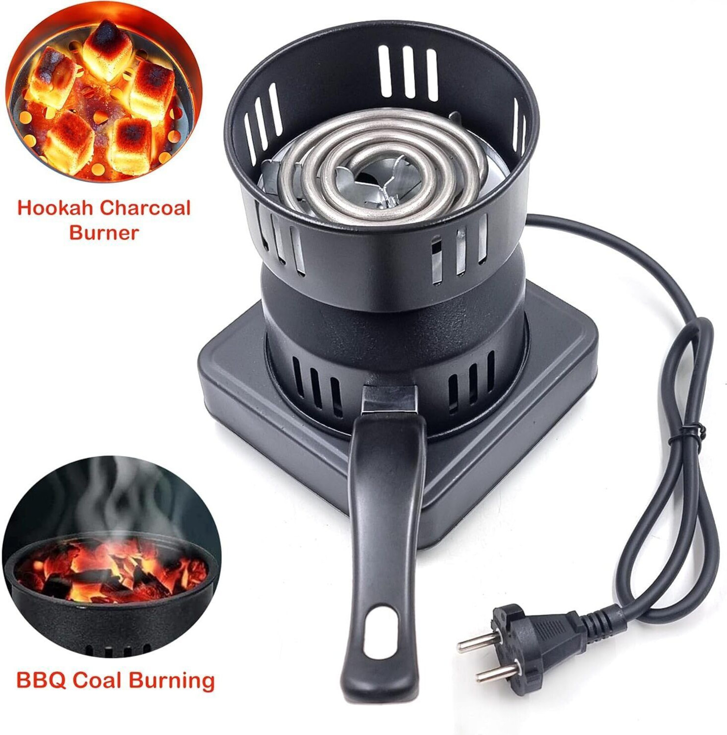 Image of TRENDING TREASURES 1000 W Induction Cooktop Push Button
