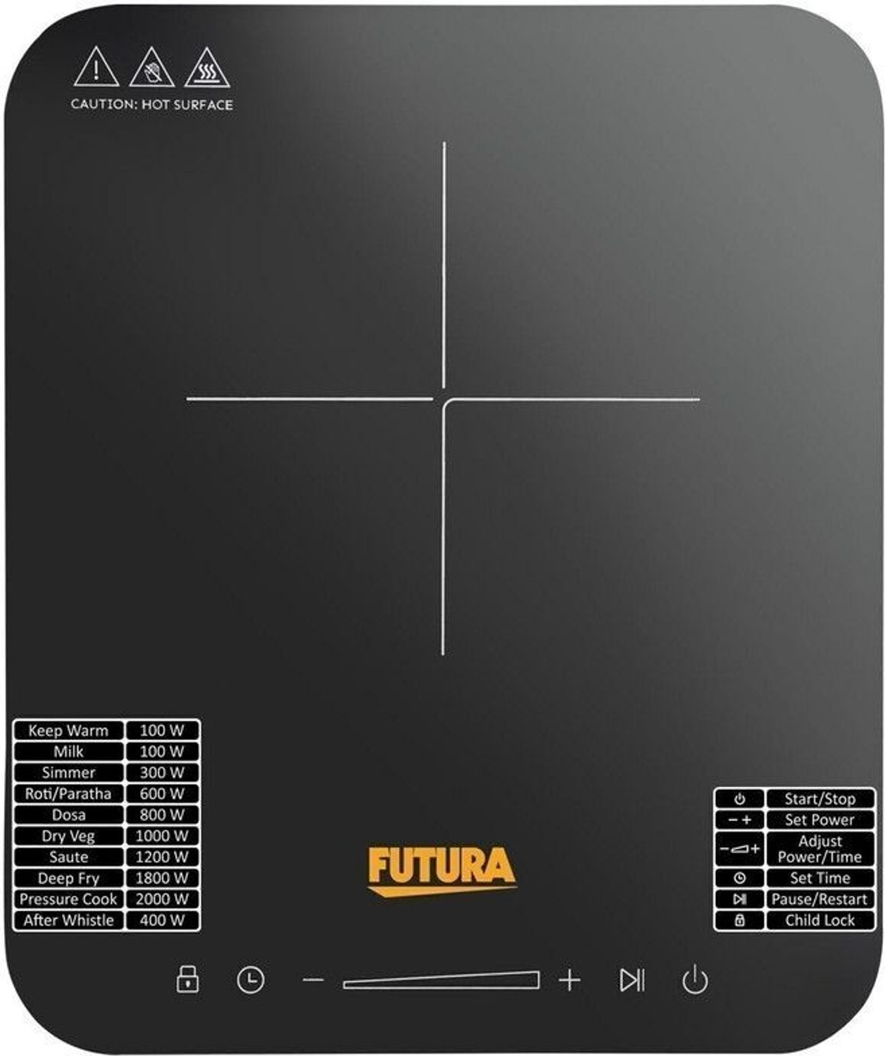 Howkins Induction Hawkins 2000 W Induction Cooktop Touch Panel - Price History