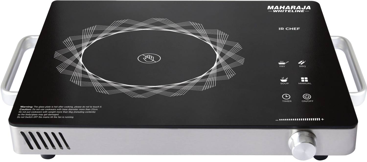 MAHARAJA WHITELINE 2200 W Infrared Cooktop Touch Panel - Image 2