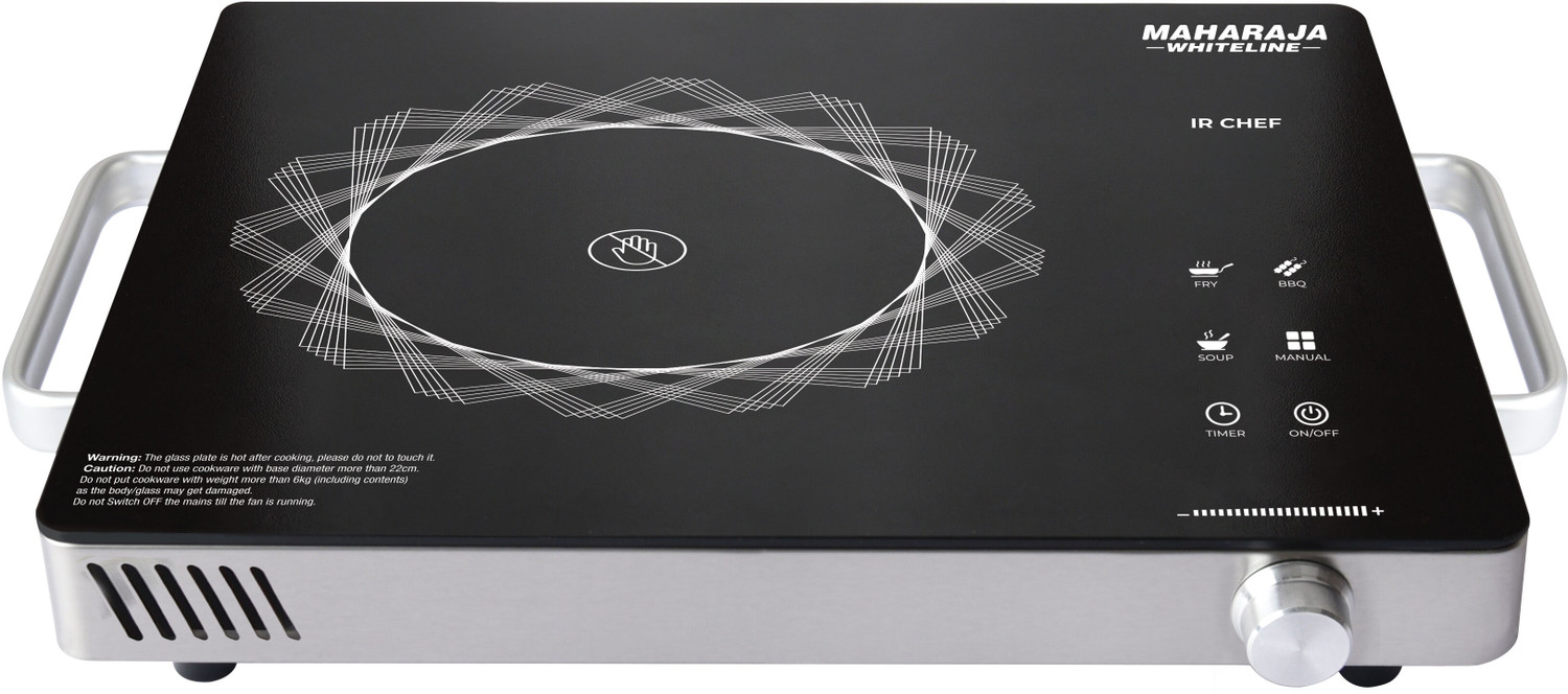 Image of MAHARAJA WHITELINE 2200 W Infrared Cooktop Touch Panel