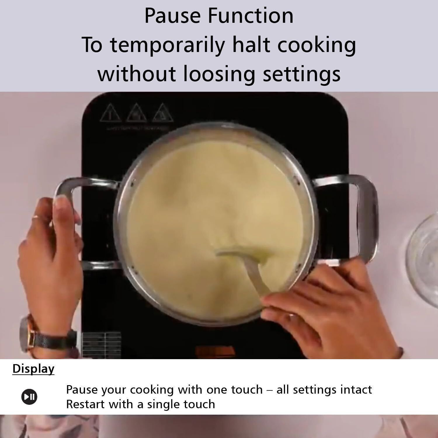 Image of Hawkins 2000 W Induction Cooktop Touch Panel