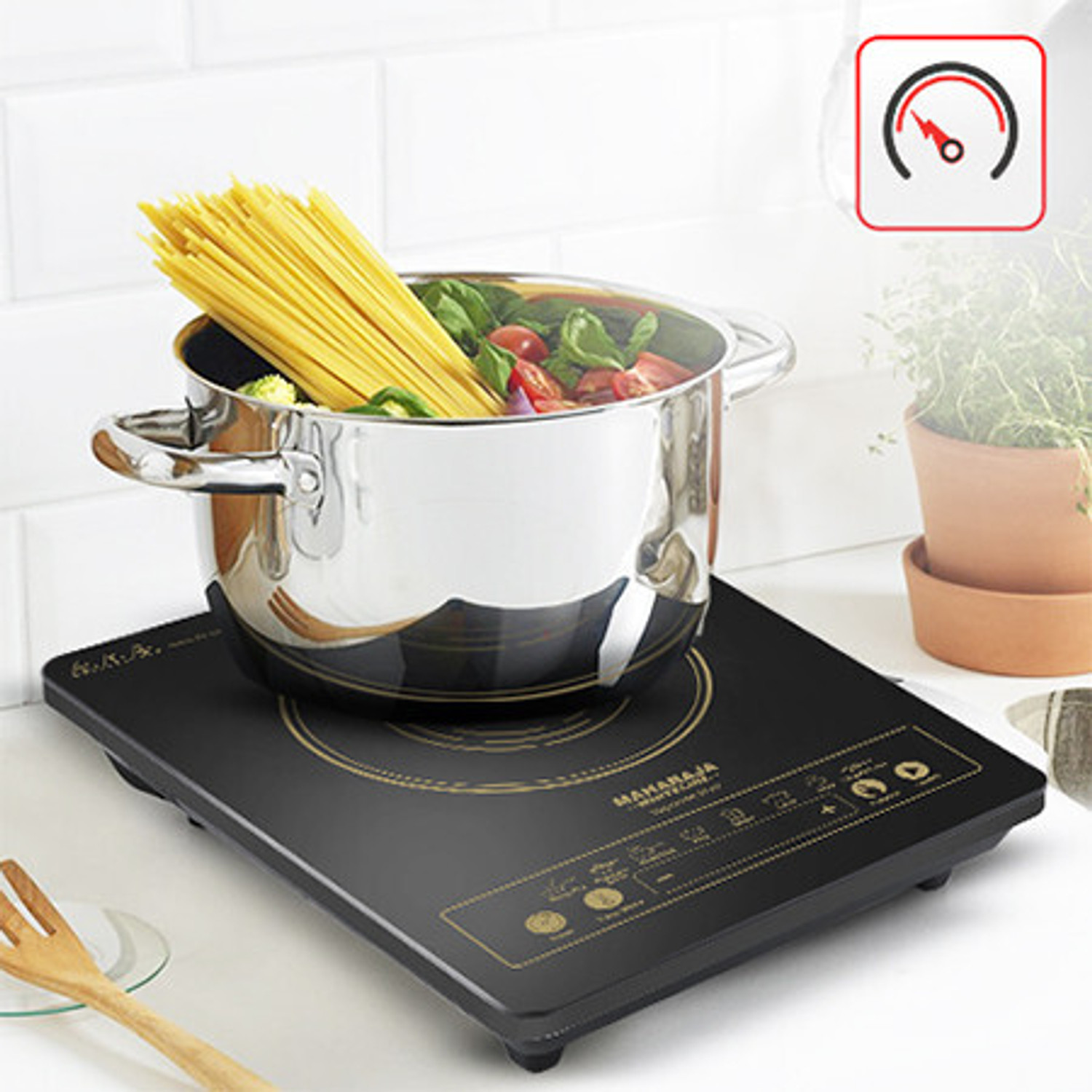 Image of MAHARAJA WHITELINE 2000 W Induction Cooktop Push Button