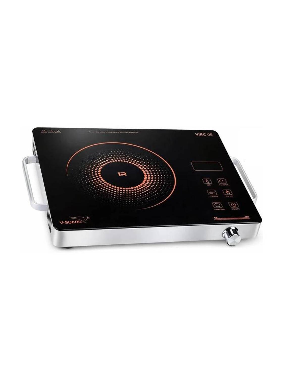 V-Guard 2000 W Infrared Cooktop Touch Panel