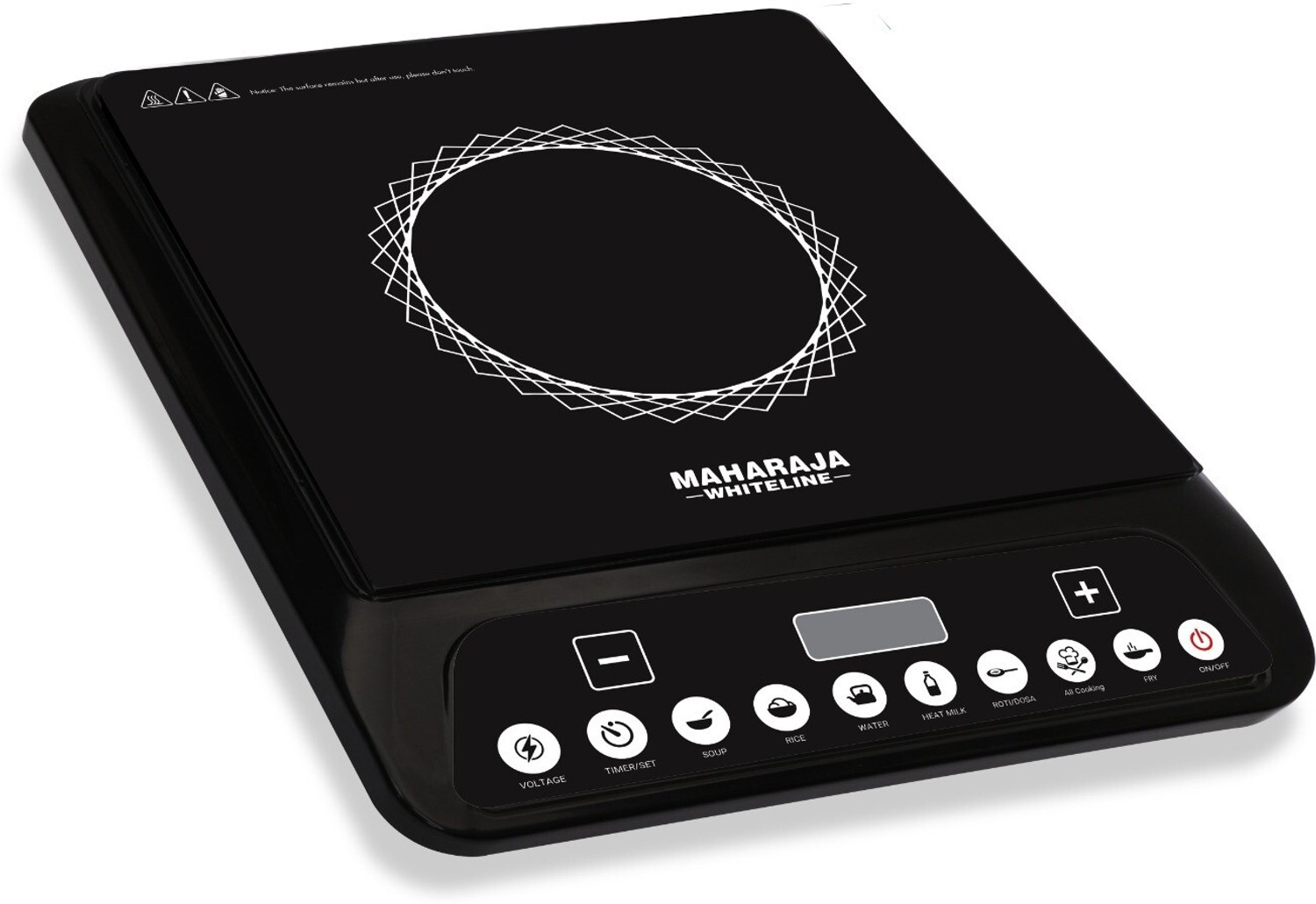 Image of MAHARAJA WHITELINE 1300 W Induction Cooktop Touch Panel