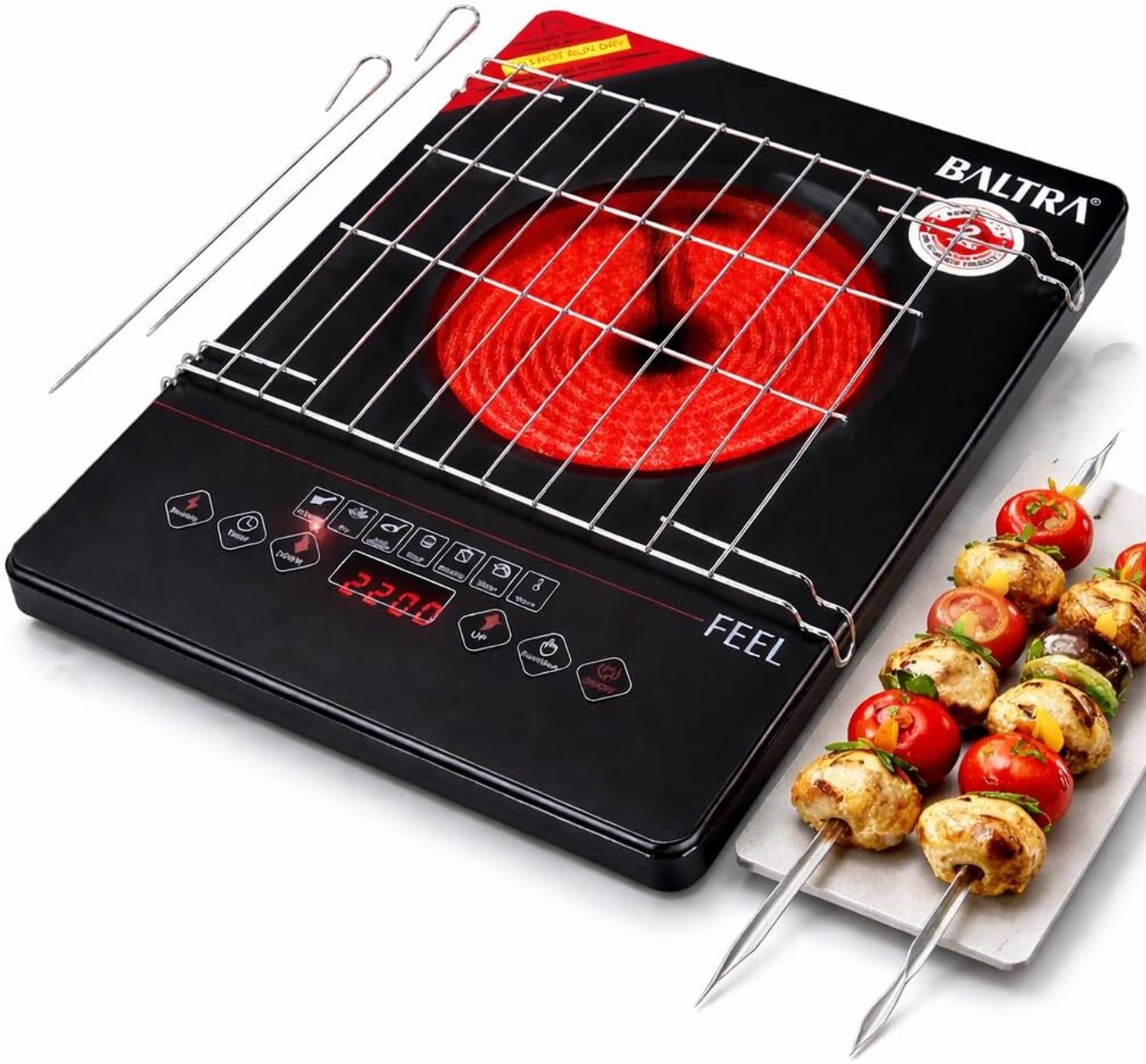 Baltra 2200 W Induction Cooktop Touch Panel
