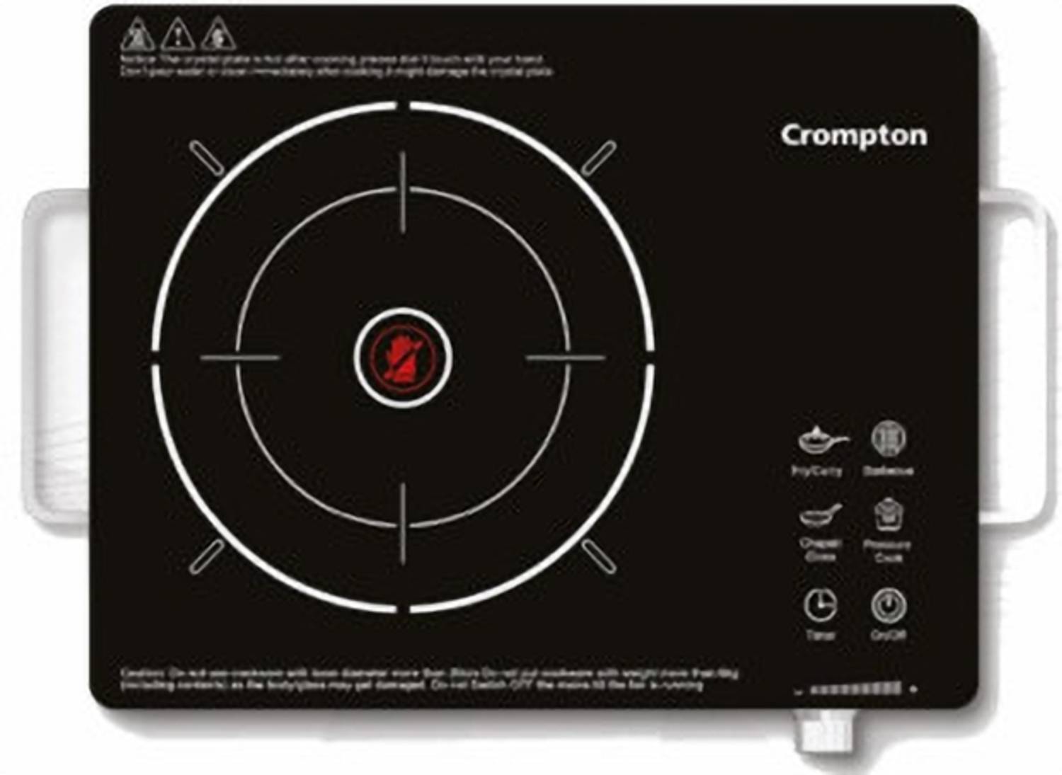 Crompton 2000 W Infrared Cooktop Touch Panel (Black, ACGIC-INFRSE