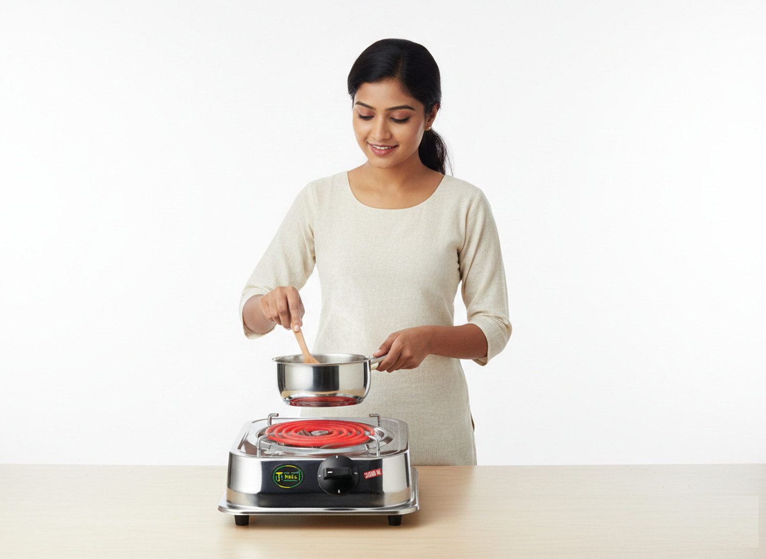 Image of NETVULL 2000 W Radiant Cooktop Jog Dial