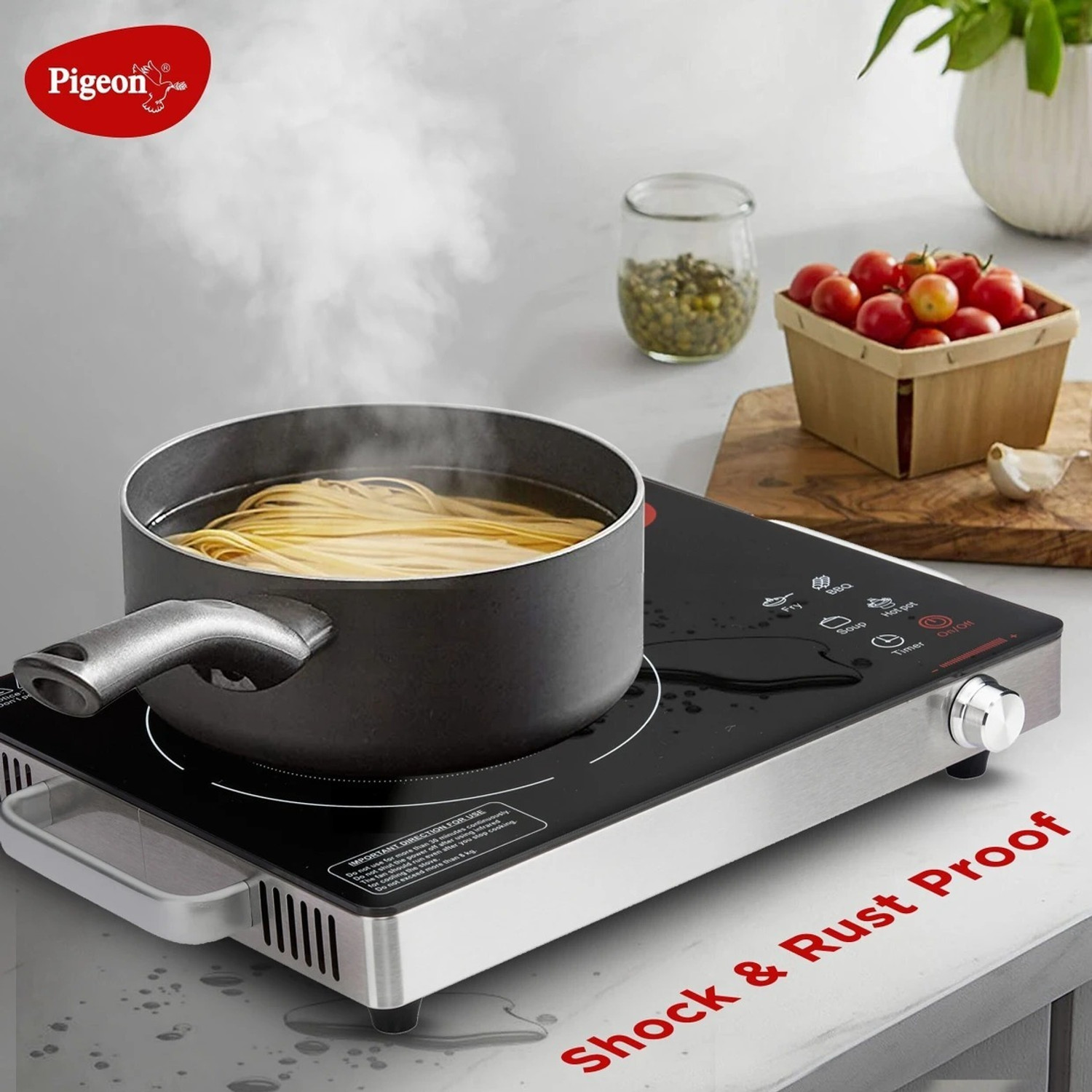 Image of Pigeon 2200 W Radiant Cooktop Touch Panel