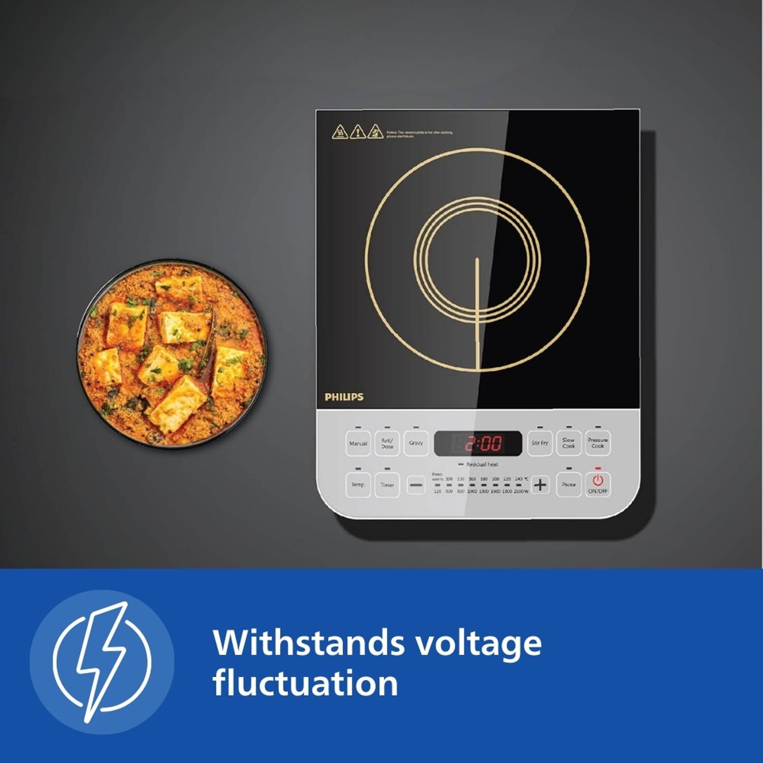 PHILIPS 2100W Induction Cooktop - Image 5