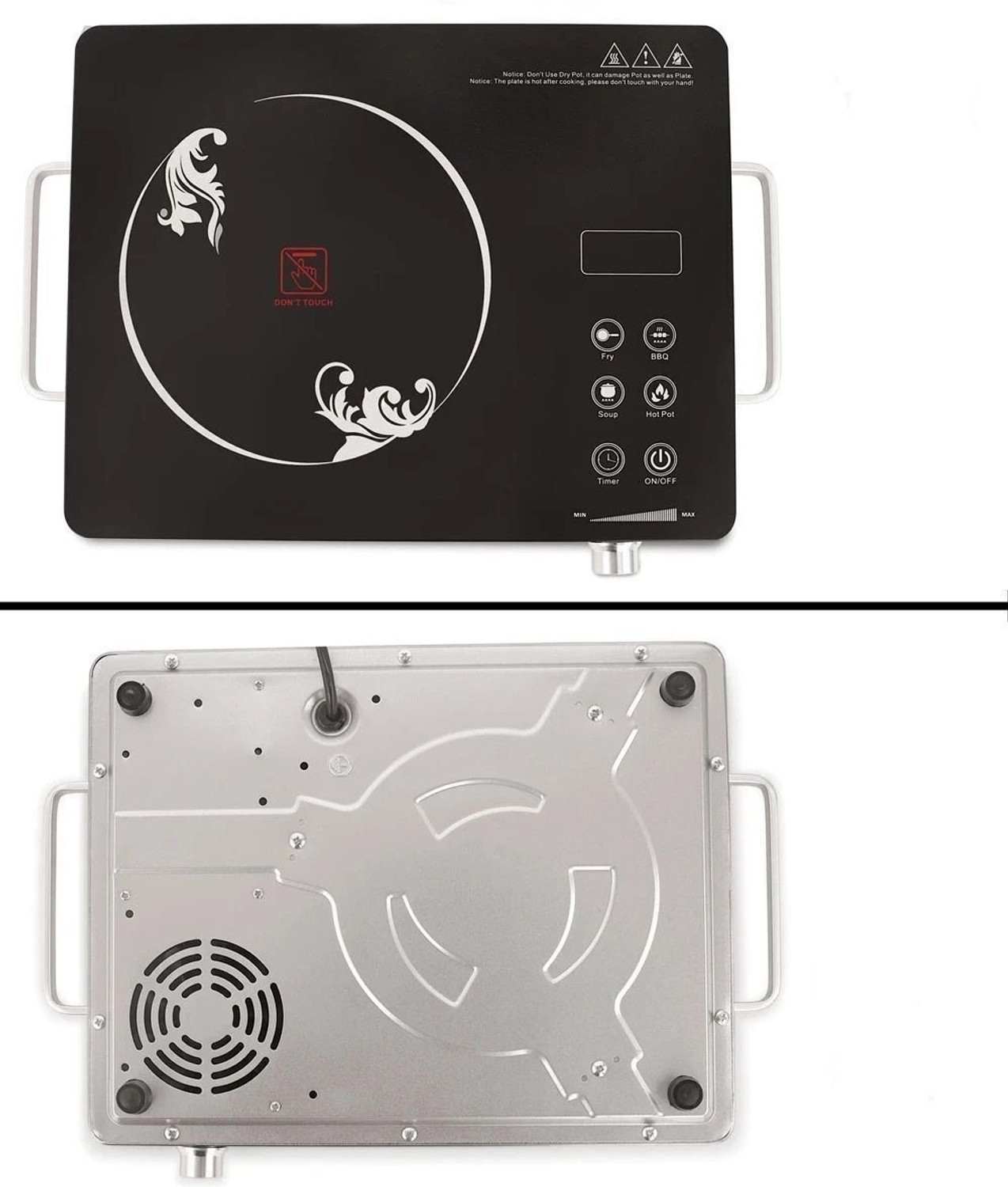 Image of Sheffield Classic 2000 W Induction Cooktop Touch Panel