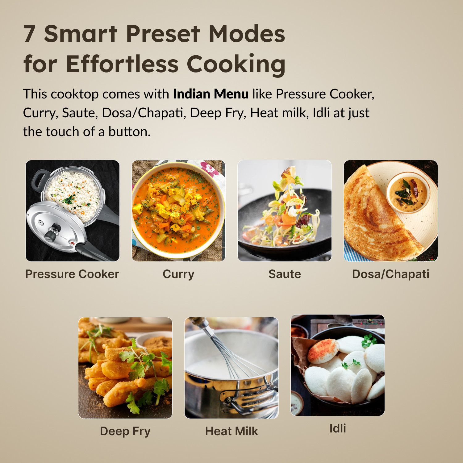Image of Prestige 2300 W Induction Cooktop Touch Panel