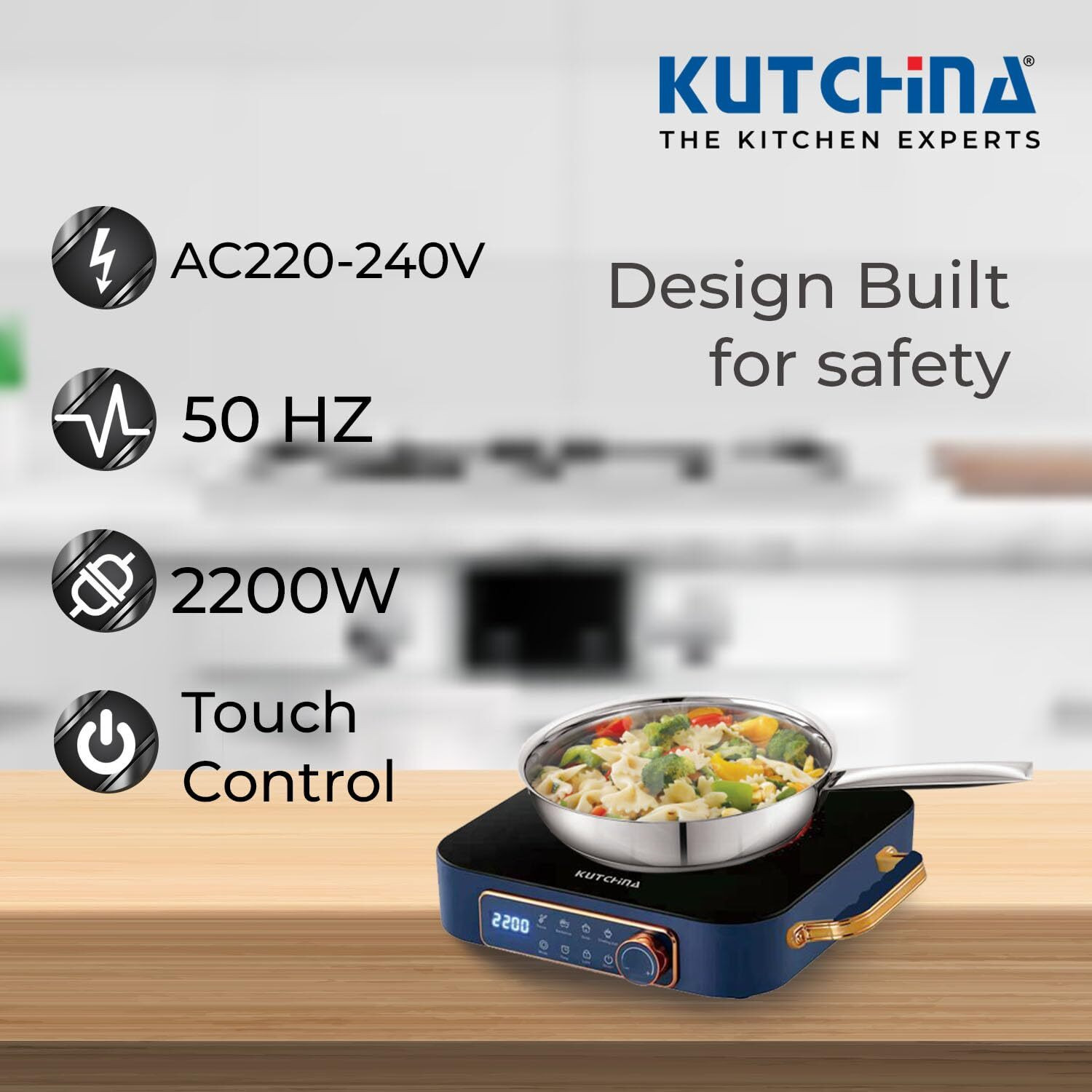 Image of Kutchina 2200 W Radiant Cooktop Touch Panel