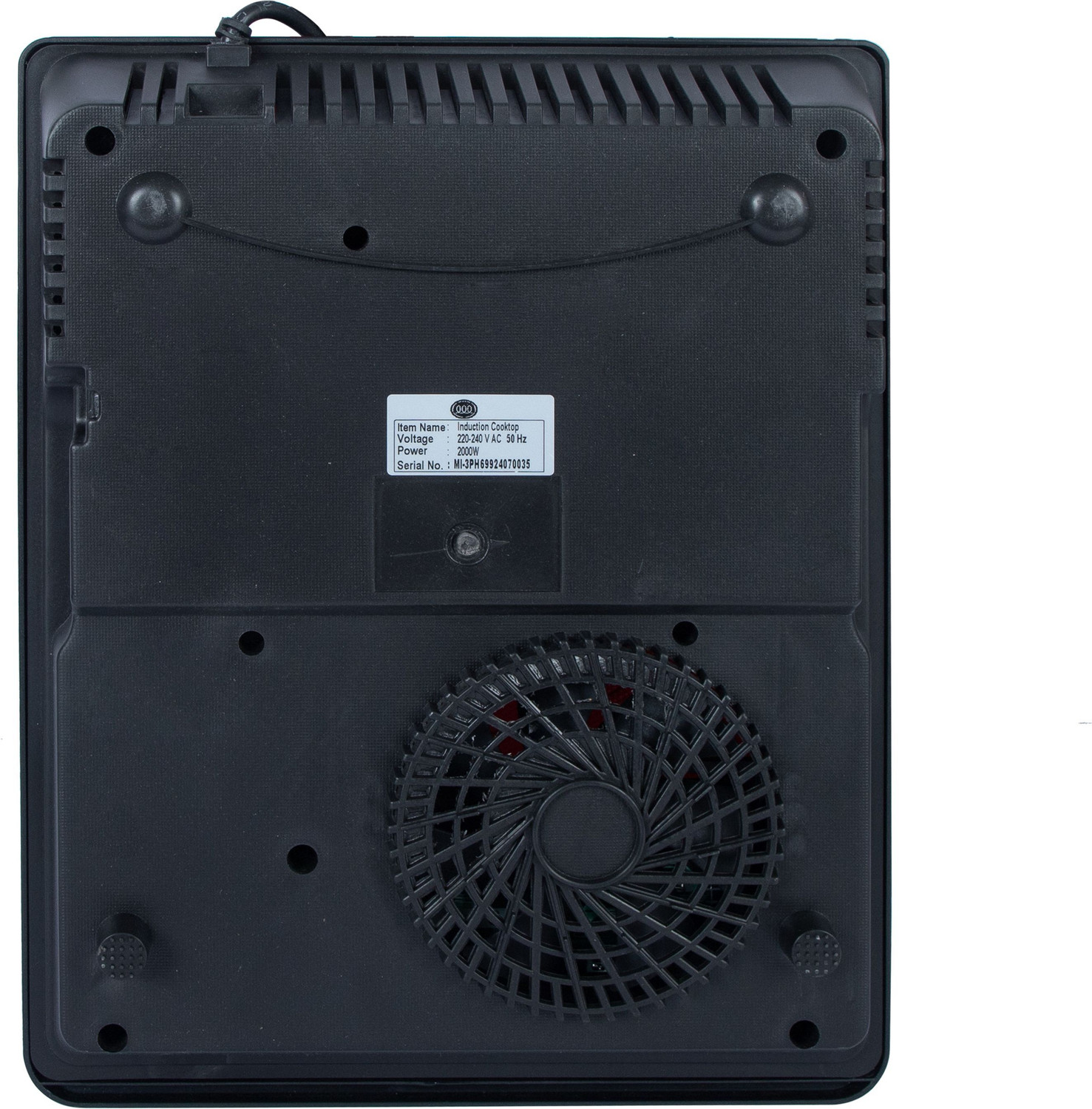 Image of HPC 2000 W Infrared Cooktop Touch Panel, Push Button