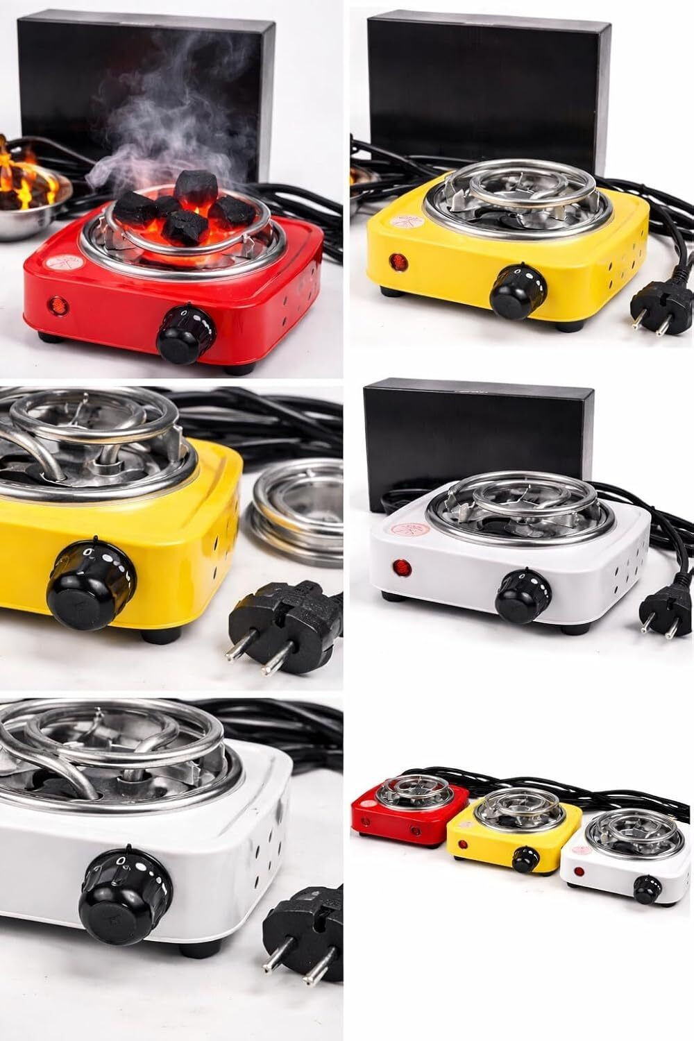 Image of PRANMATRASELLS 500 W Induction Cooktop Push Button