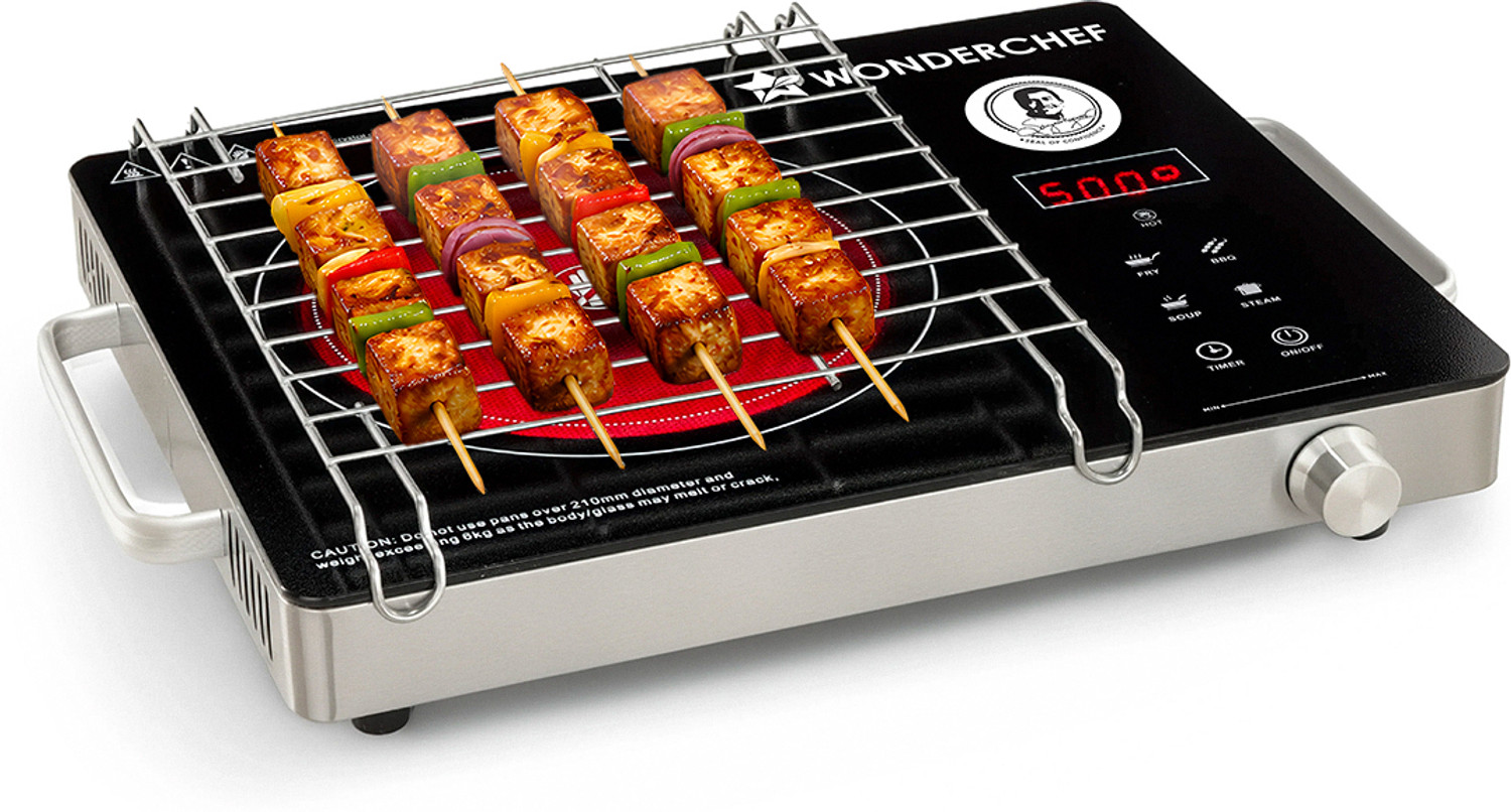 Image of WONDERCHEF 2200 W Infrared Cooktop Touch Panel
