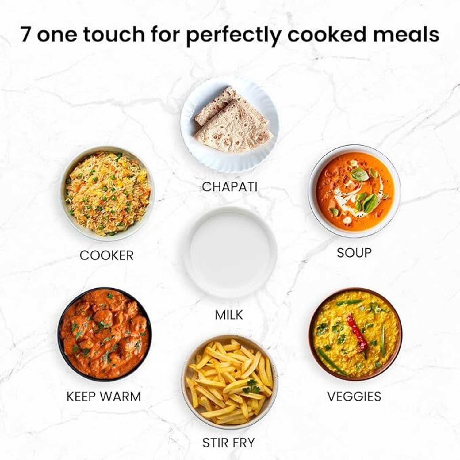 Image of Crompton 1600 W Induction Cooktop Push Button