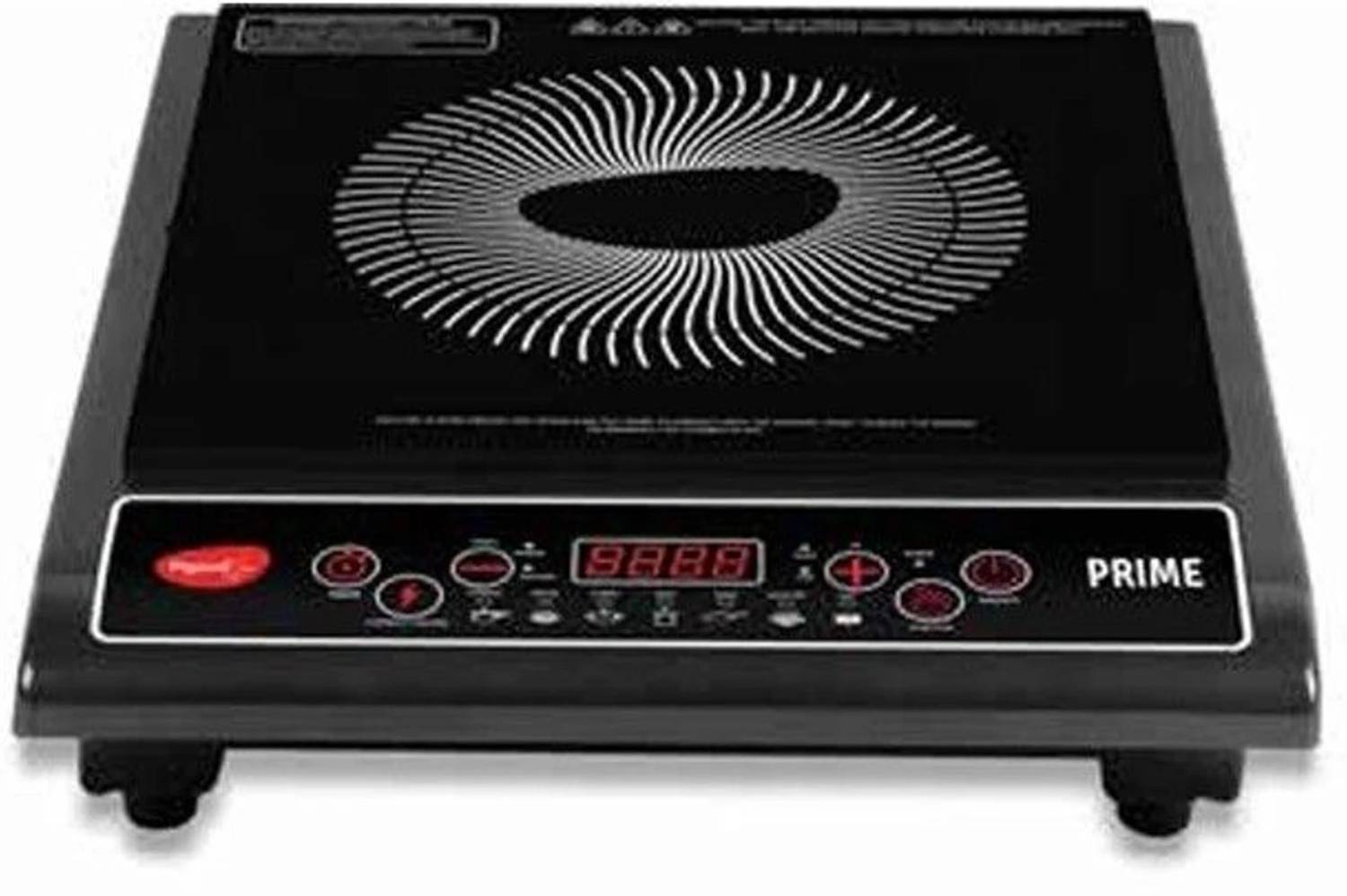 Pigeon 1800W Push-Button Induction Cooktop with Glass Top