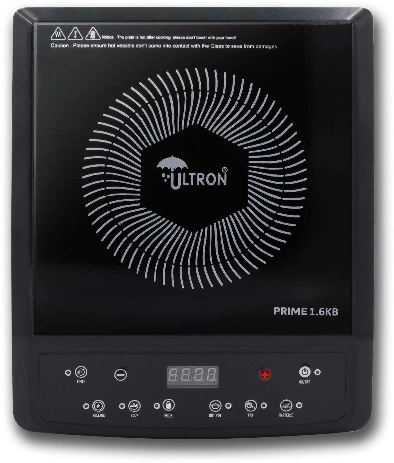 Image of ULTRON 1600 W Induction Cooktop Push Button