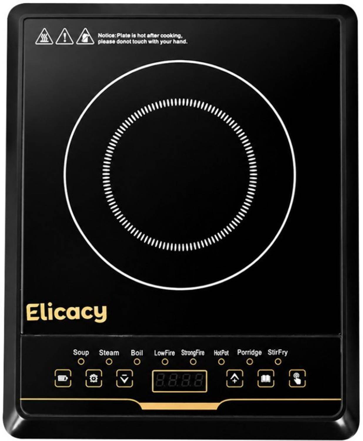 Elicacy 2000W Induction Cooktop Push Button