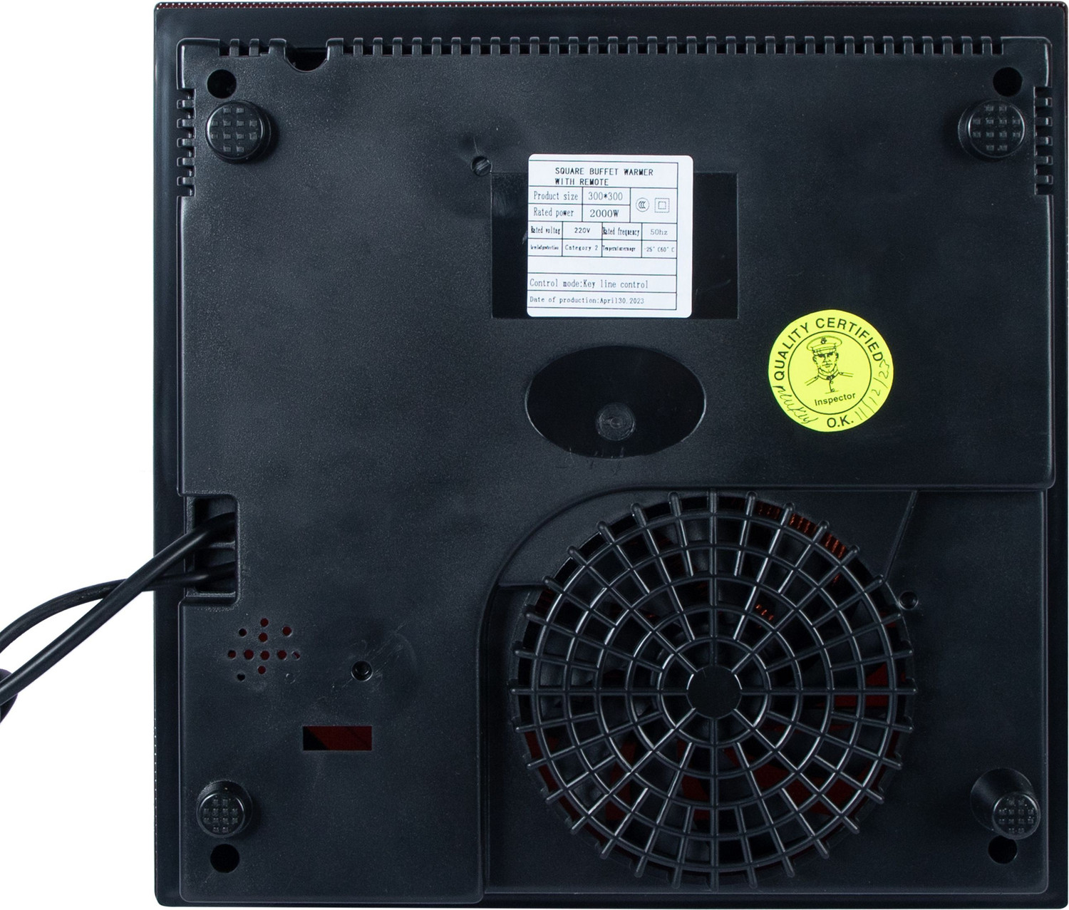 Image of HPC ultra 2000 W Induction Cooktop Touch Panel, Push Button