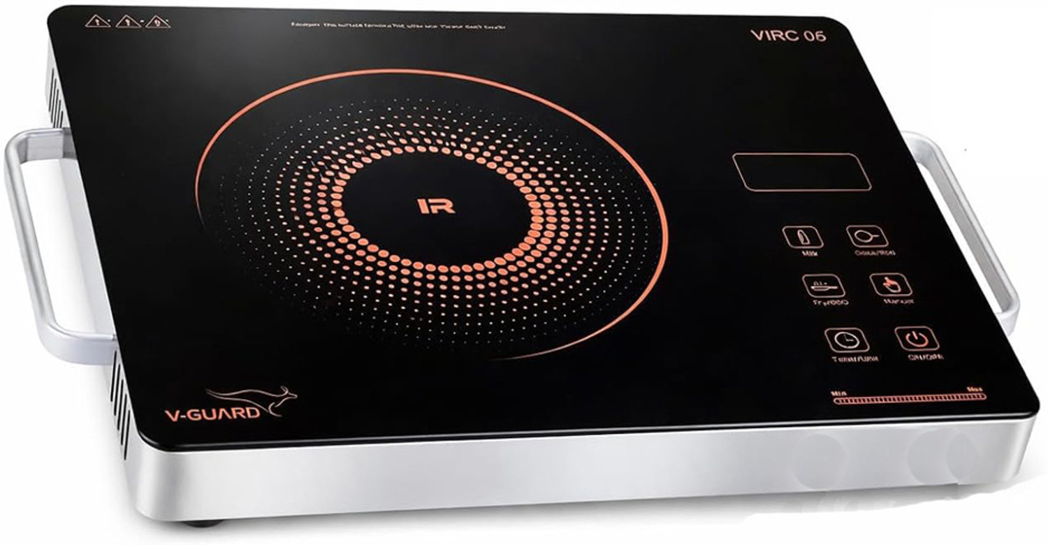 Image of V-Guard 2200 W Infrared Cooktop Touch Panel
