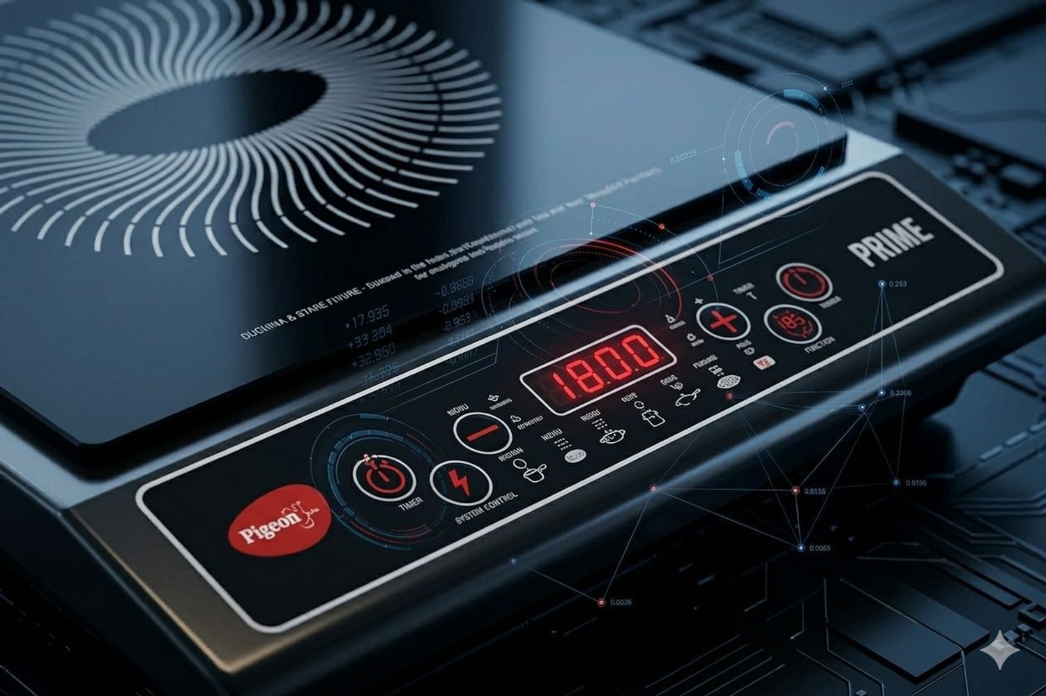 Image of Pigeon 1800 W Induction Cooktop Push Button