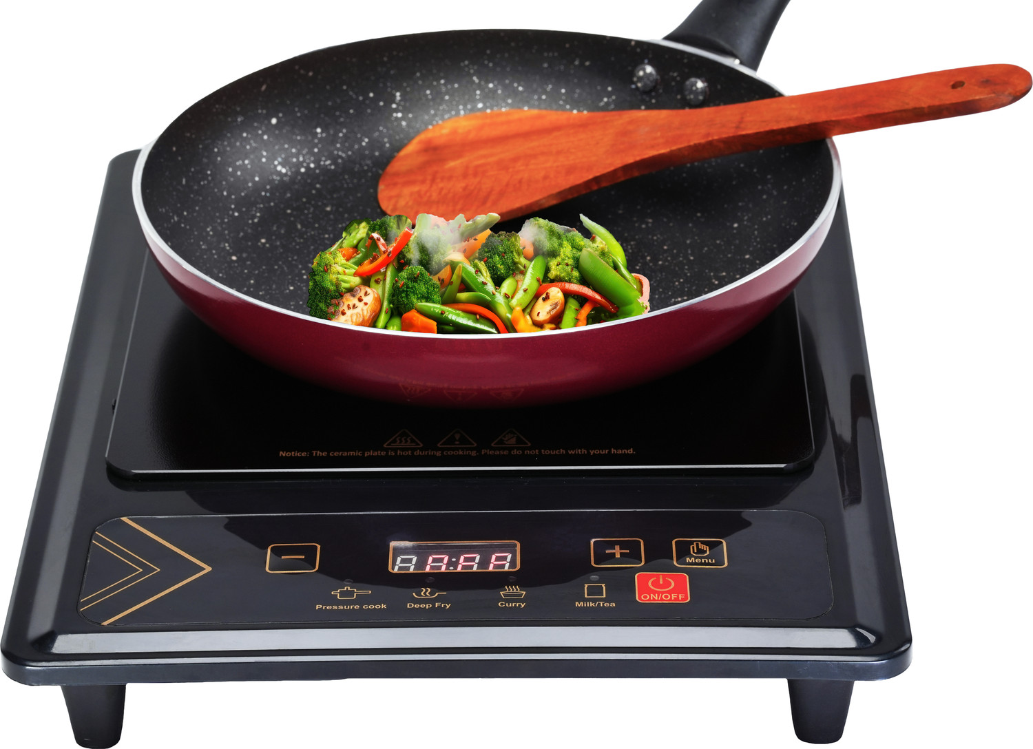 Image of KEMAJUAN 1200 W Induction Cooktop Push Button
