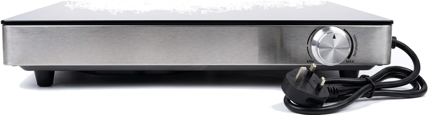 Image of Luminexa 2200 W Infrared Cooktop Jog Dial (Silver, 001)