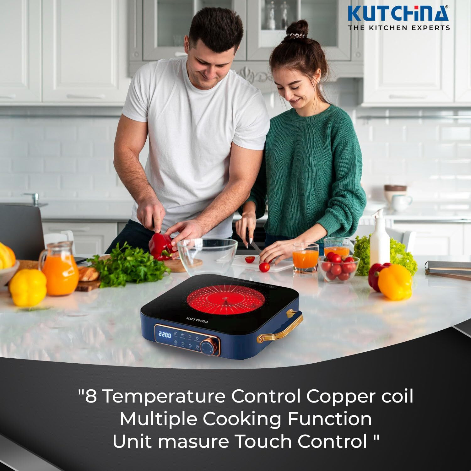 Image of Kutchina 2200 W Radiant Cooktop Touch Panel