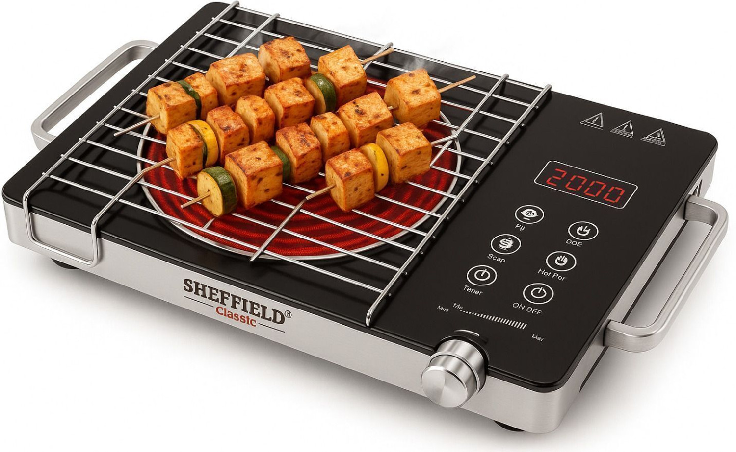 Image of Sheffield Classic 2000 W Infrared Cooktop Touch Panel