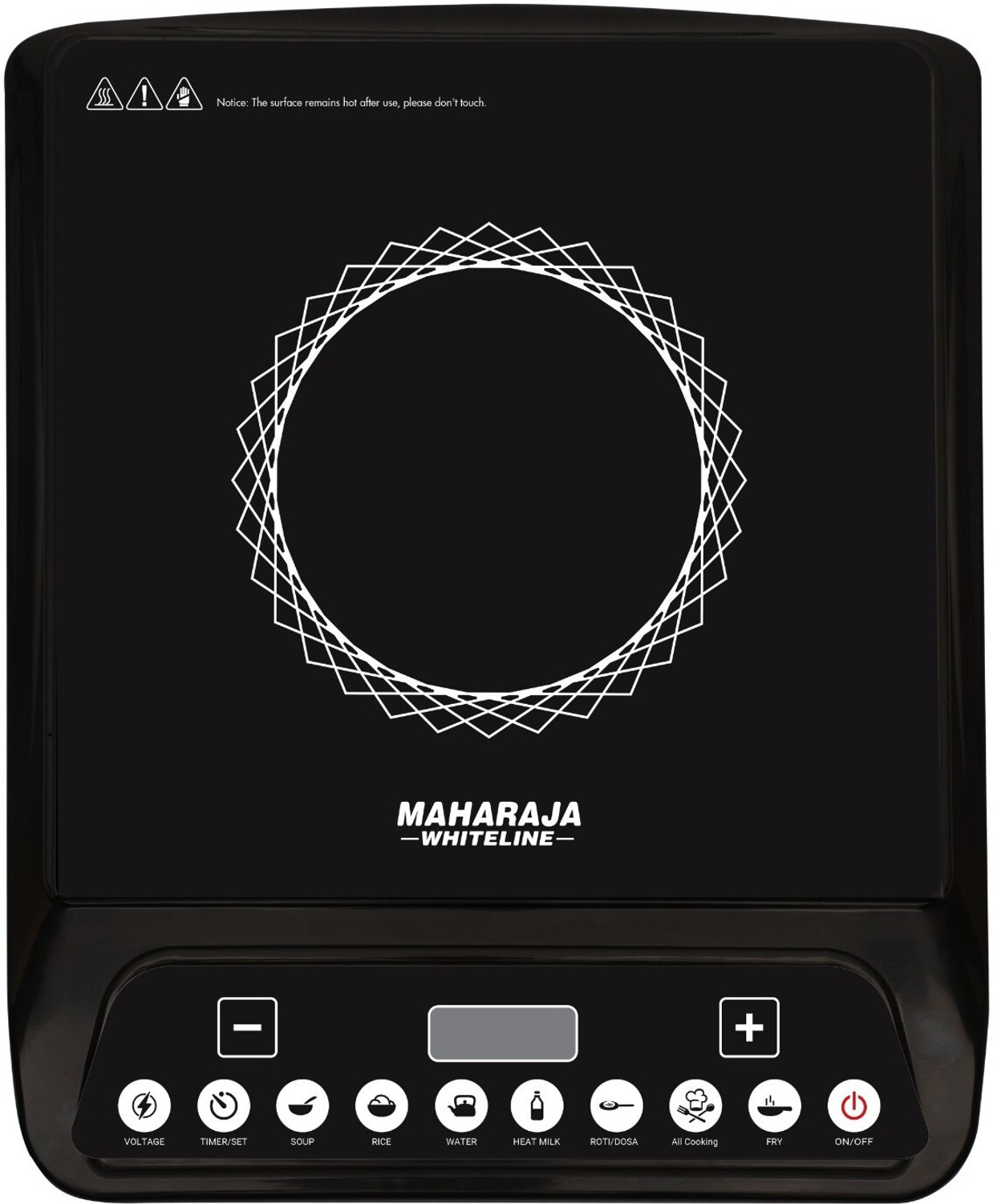 Image of MAHARAJA WHITELINE 1300 W Induction Cooktop Touch Panel