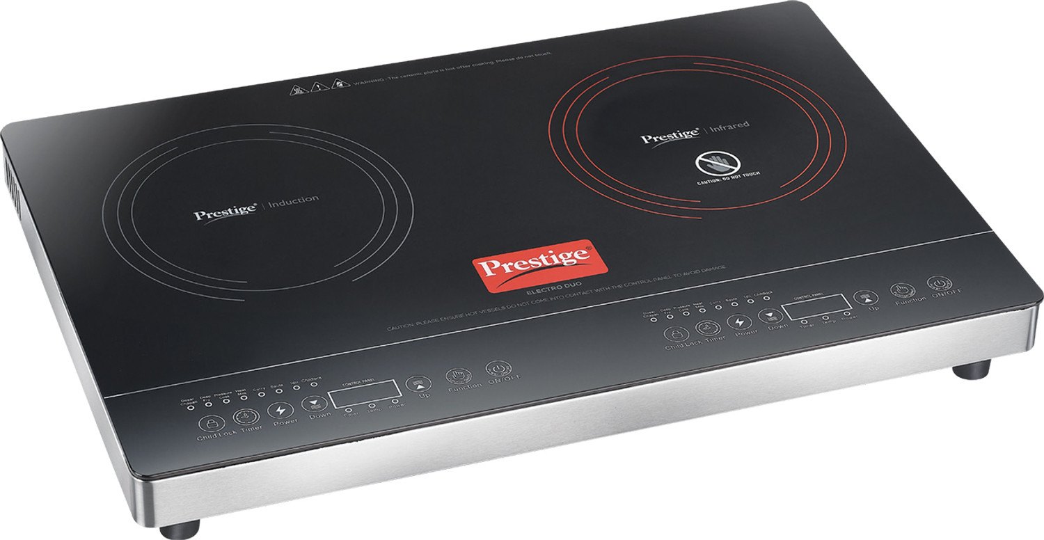 Image of Prestige 2000 W Infrared Cooktop Touch Panel
