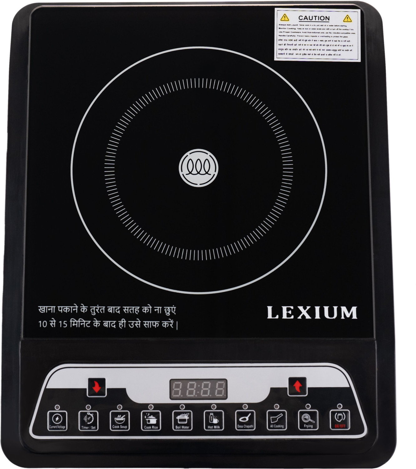 Image of Lexium 2000 W Induction Cooktop Push Button