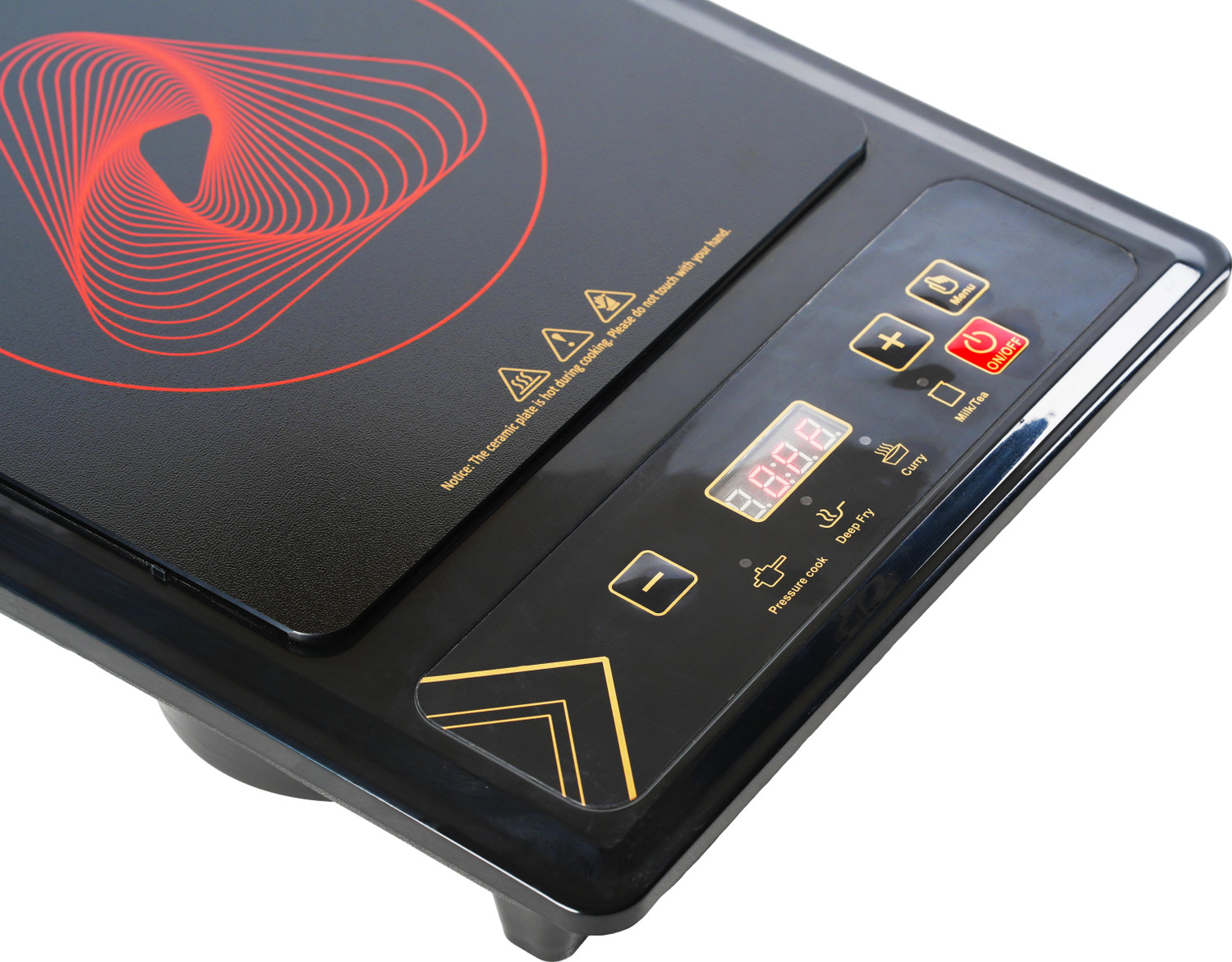Image of KEMAJUAN 1200 W Induction Cooktop Push Button