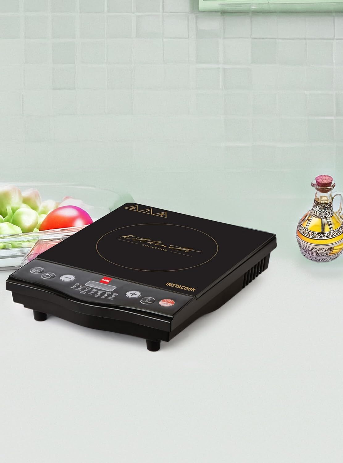 Image of CELLO 1600 W Induction Cooktop Touch Panel