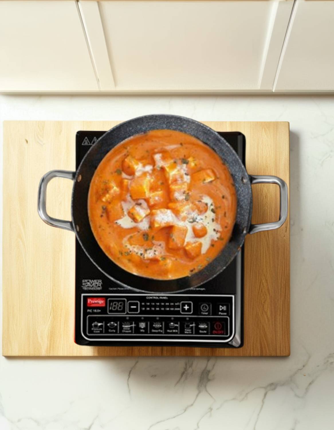 Prestige 2000W Induction Cooktop Push Button - Image 3