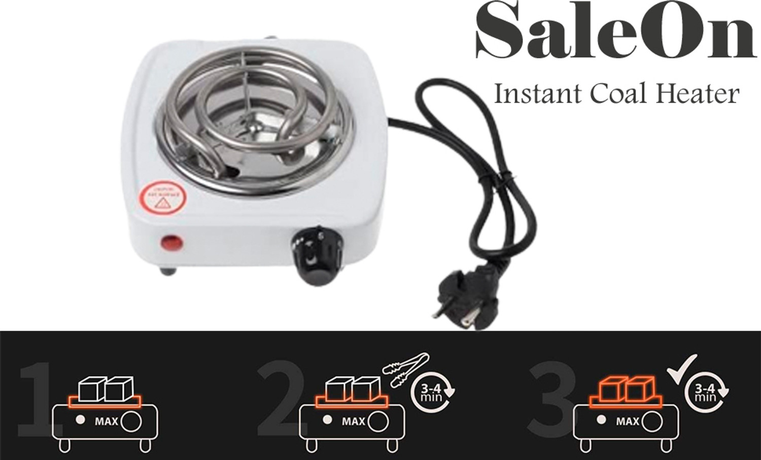 Image of GOINZI WITH GZ LOGO 1000 W Induction Cooktop Jog Dial