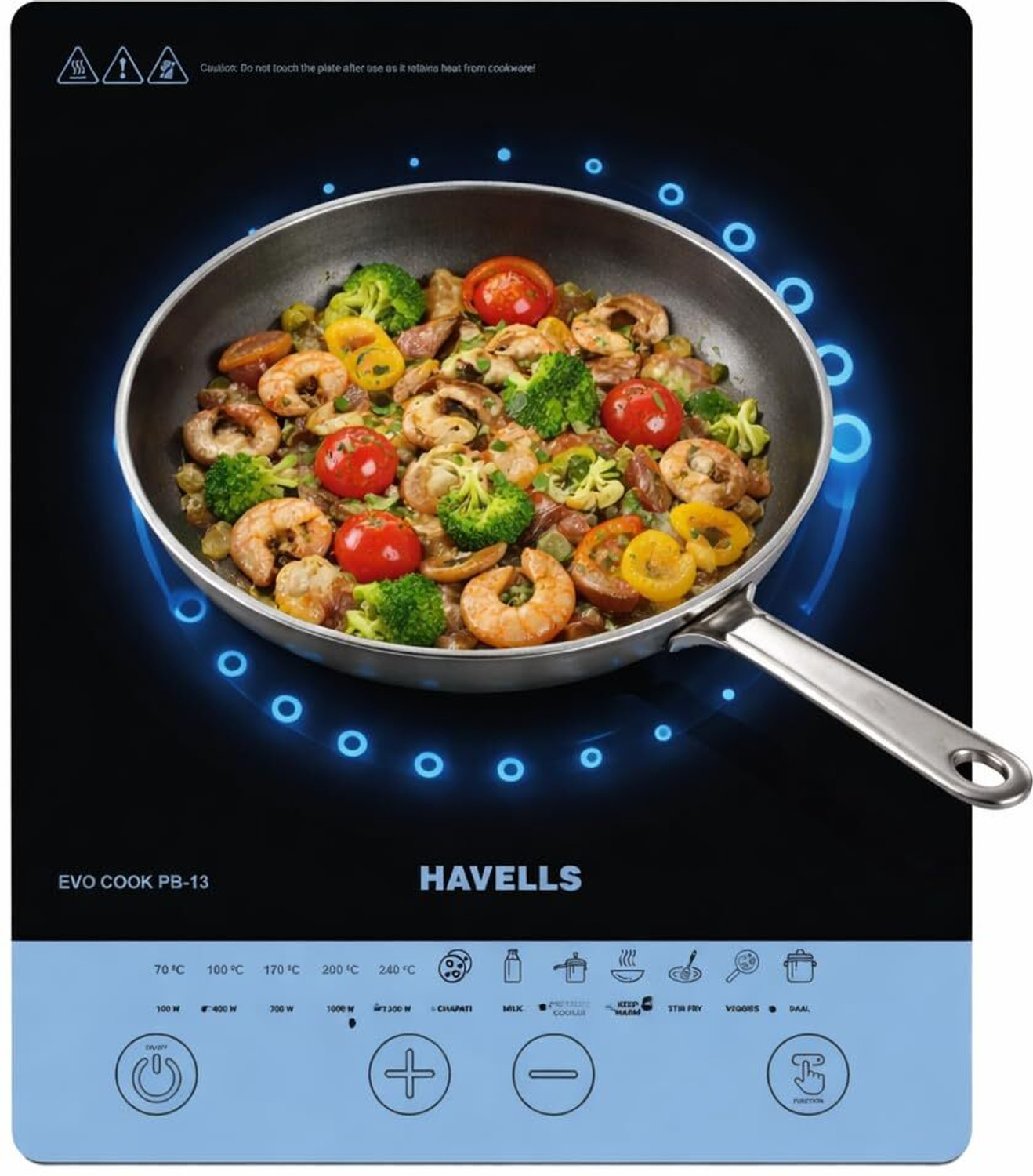 Image of HAVELLS 1300 W Induction Cooktop Touch Panel
